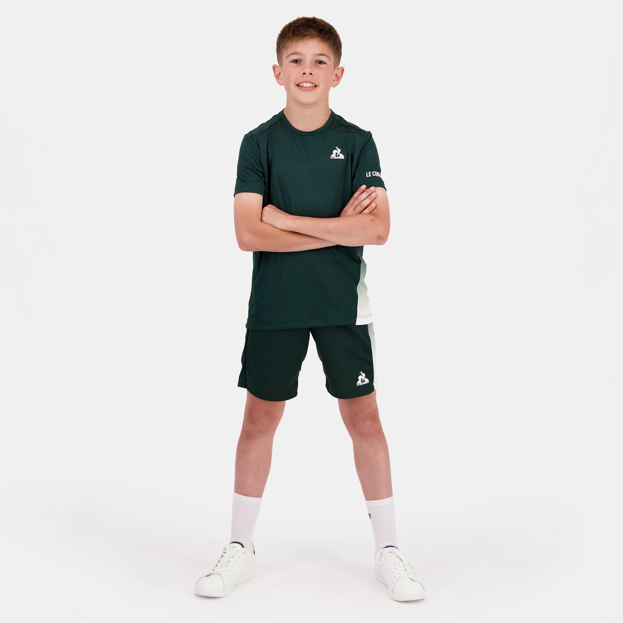 2421540-TENNIS PRO Tee SS 24 N°2 ENFANT scarab | T-shirt Enfant sold by Le Coq Sportif product image thumbnail 5
