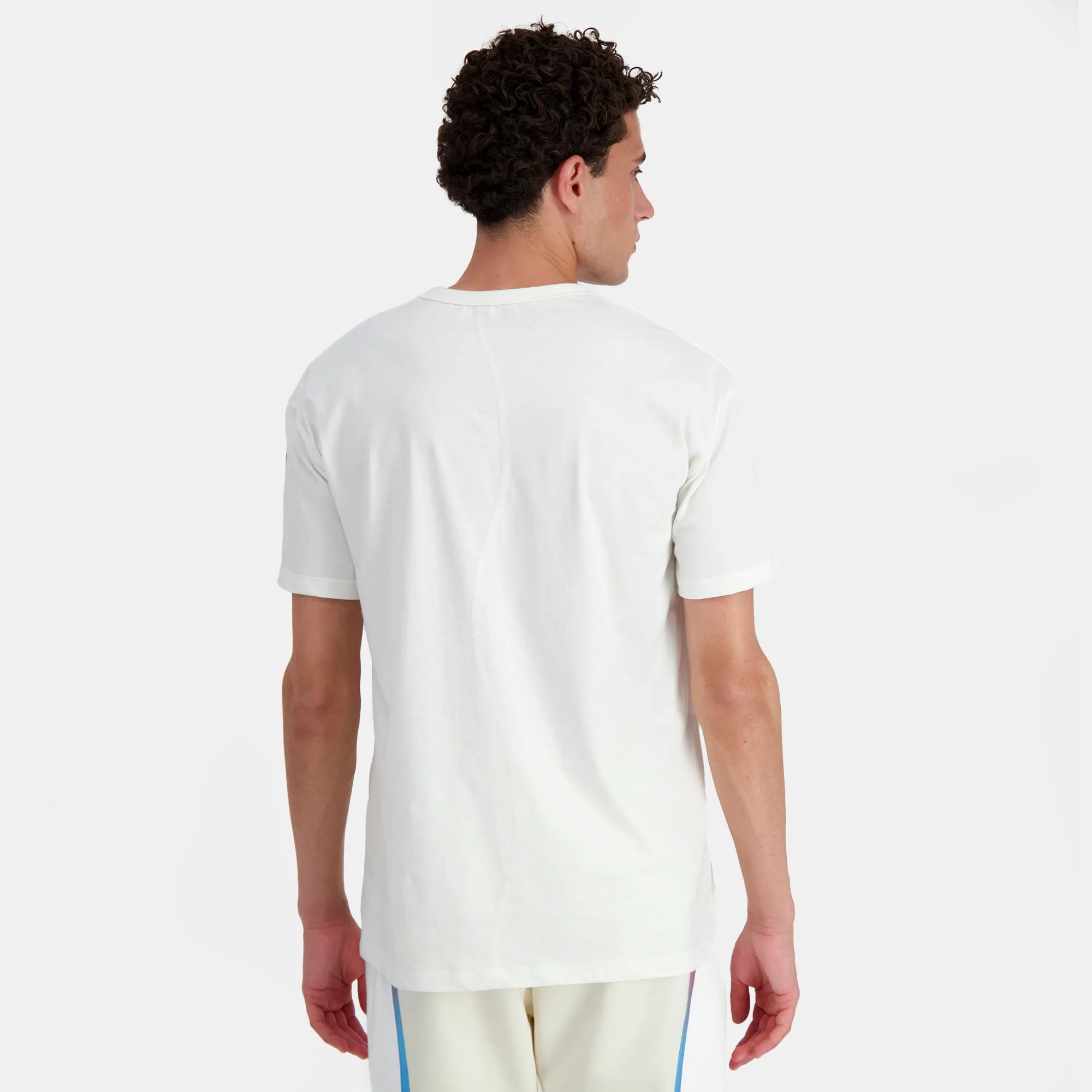 2410041-EFRO 24 Tee SS N°1 M marshmallow | T-shirt Équipe de France Homme sold by Le Coq Sportif product image thumbnail 2