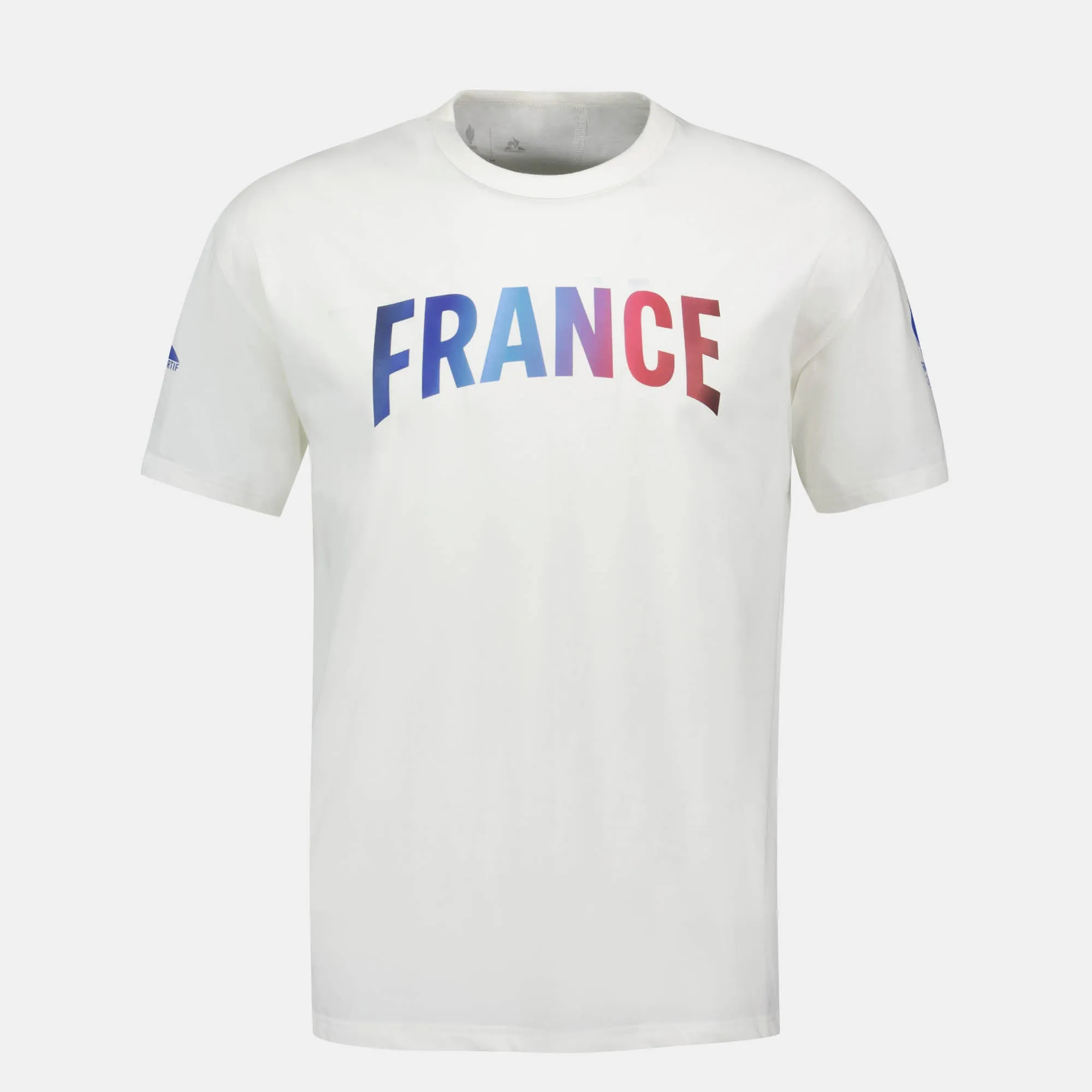 2410041-EFRO 24 Tee SS N°1 M marshmallow | T-shirt Équipe de France Homme sold by Le Coq Sportif product image thumbnail 3