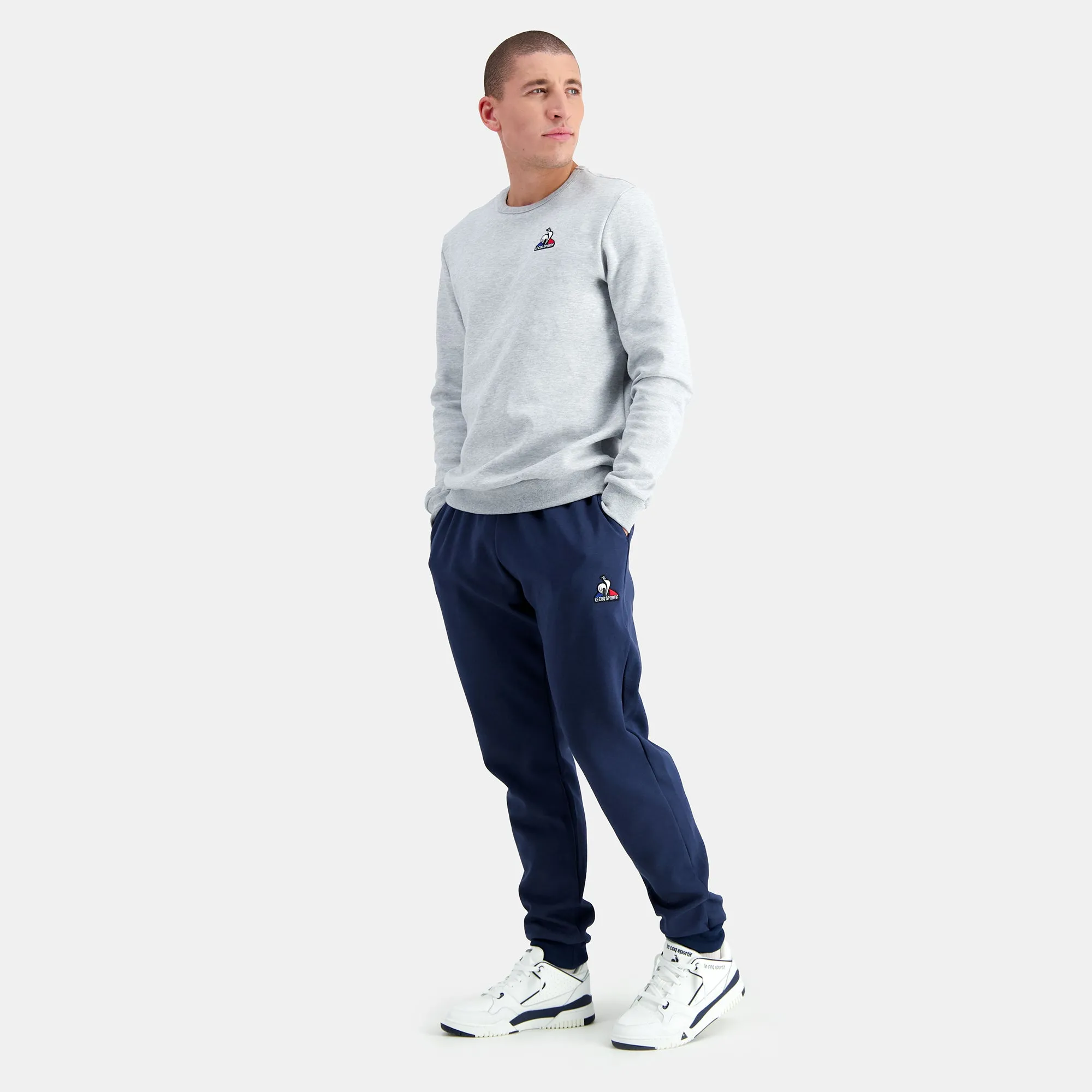 2310350-ESS Pant Loose N°1 M dress blues | Pantalon Loose Homme sold by Le Coq Sportif product image thumbnail 5