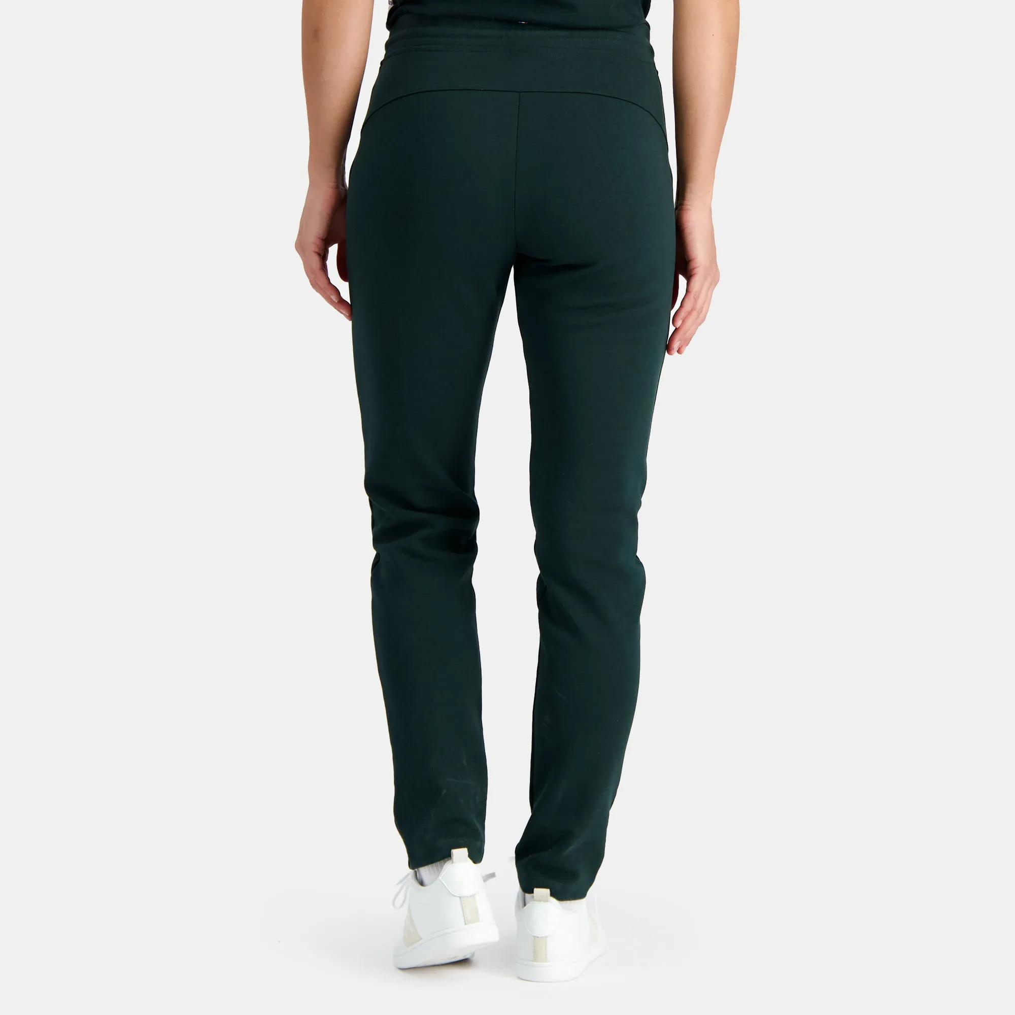 2410185-SAISON Pant Slim N°1 W scarab | Pantalon Slim Femme sold by Le Coq Sportif product image thumbnail 4