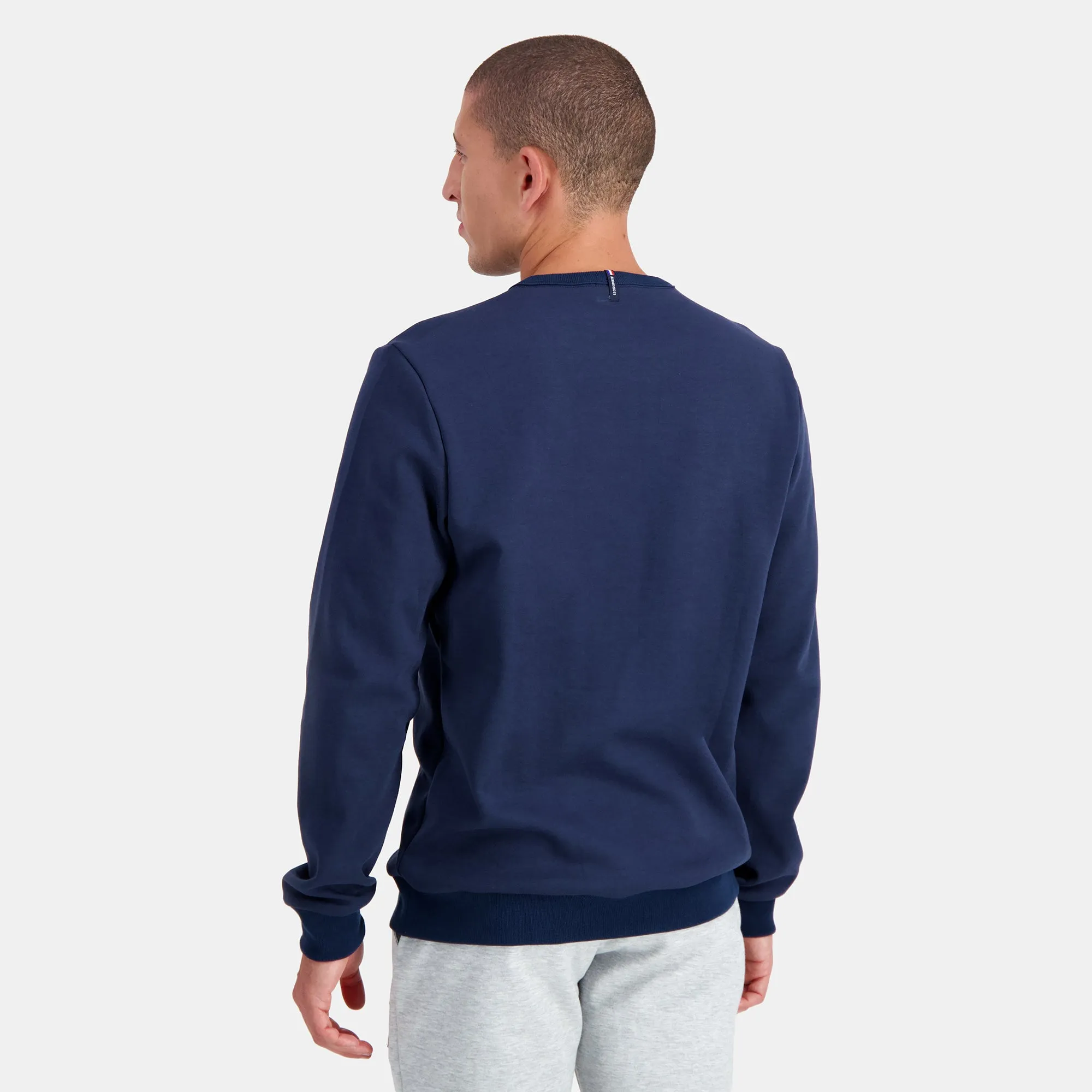 2310558-ESS Crew Sweat N°4 M dress blues | Sweat col rond Homme sold by Le Coq Sportif product image thumbnail 4
