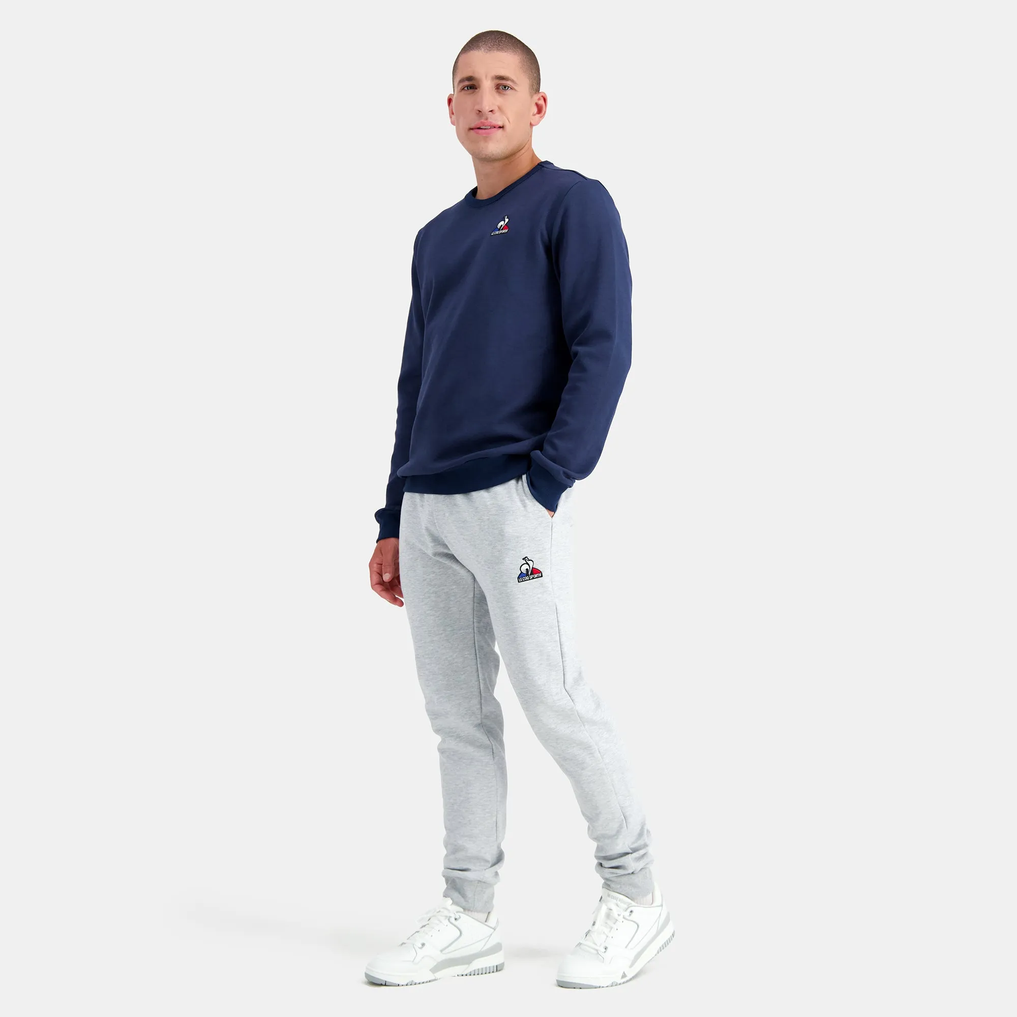 2310558-ESS Crew Sweat N°4 M dress blues | Sweat col rond Homme sold by Le Coq Sportif product image thumbnail 5