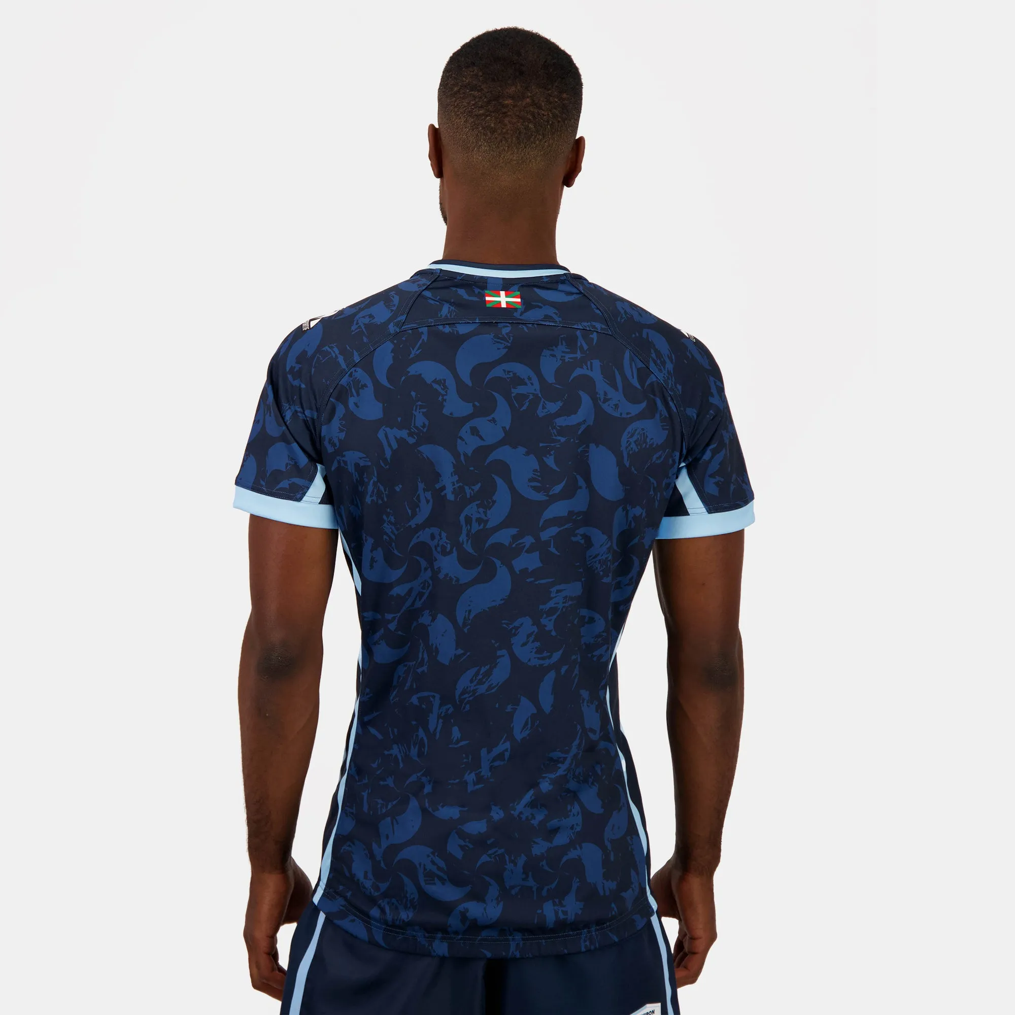 2421942-AB PRO Maillot SS M blue navy | Maillot pro Away officiel Aviron Bayonnais sold by Le Coq Sportif product image thumbnail 5