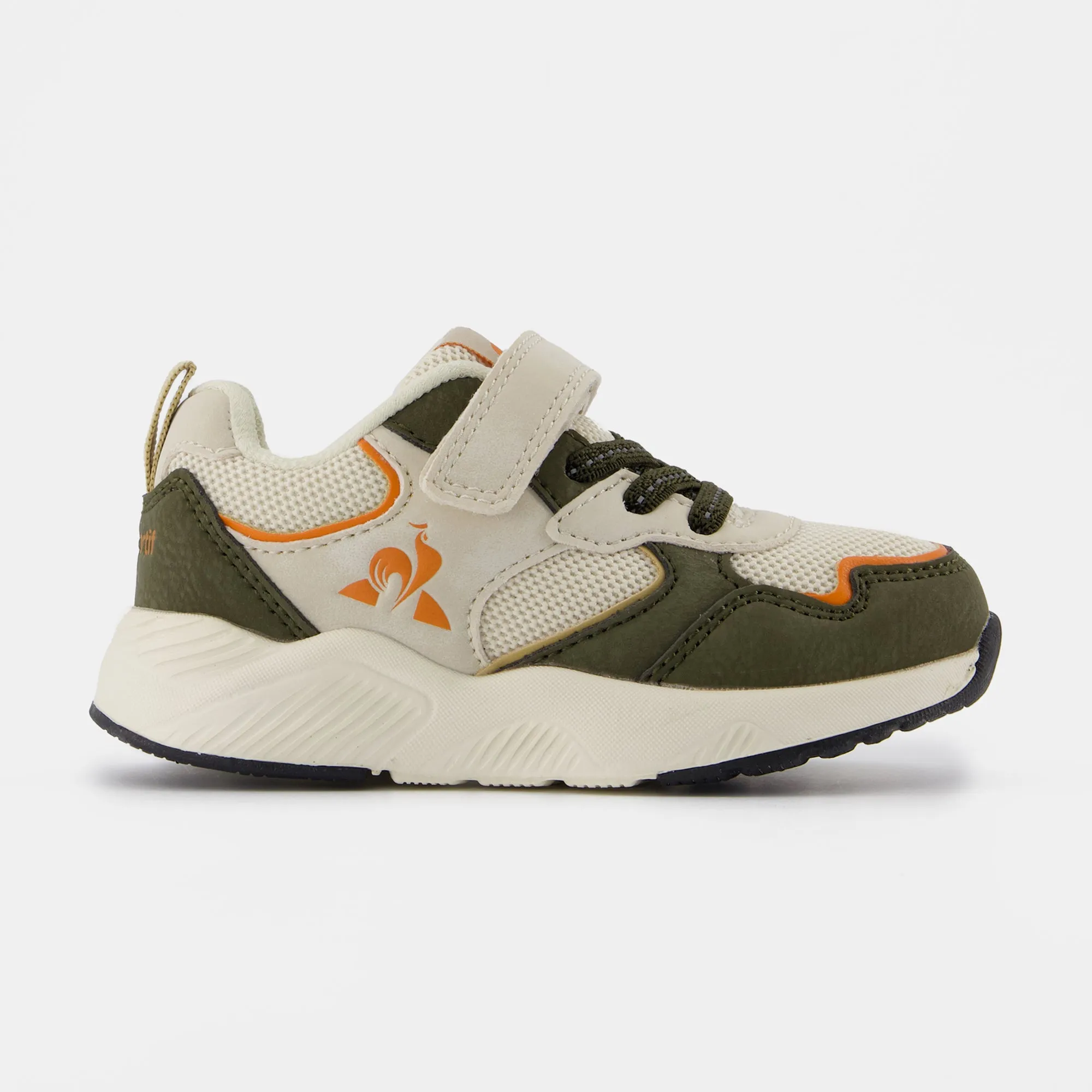 2422747-LCS RUNNER INF optical white/green | Chaussures LCS RUNNER INF Enfant sold by Le Coq Sportif