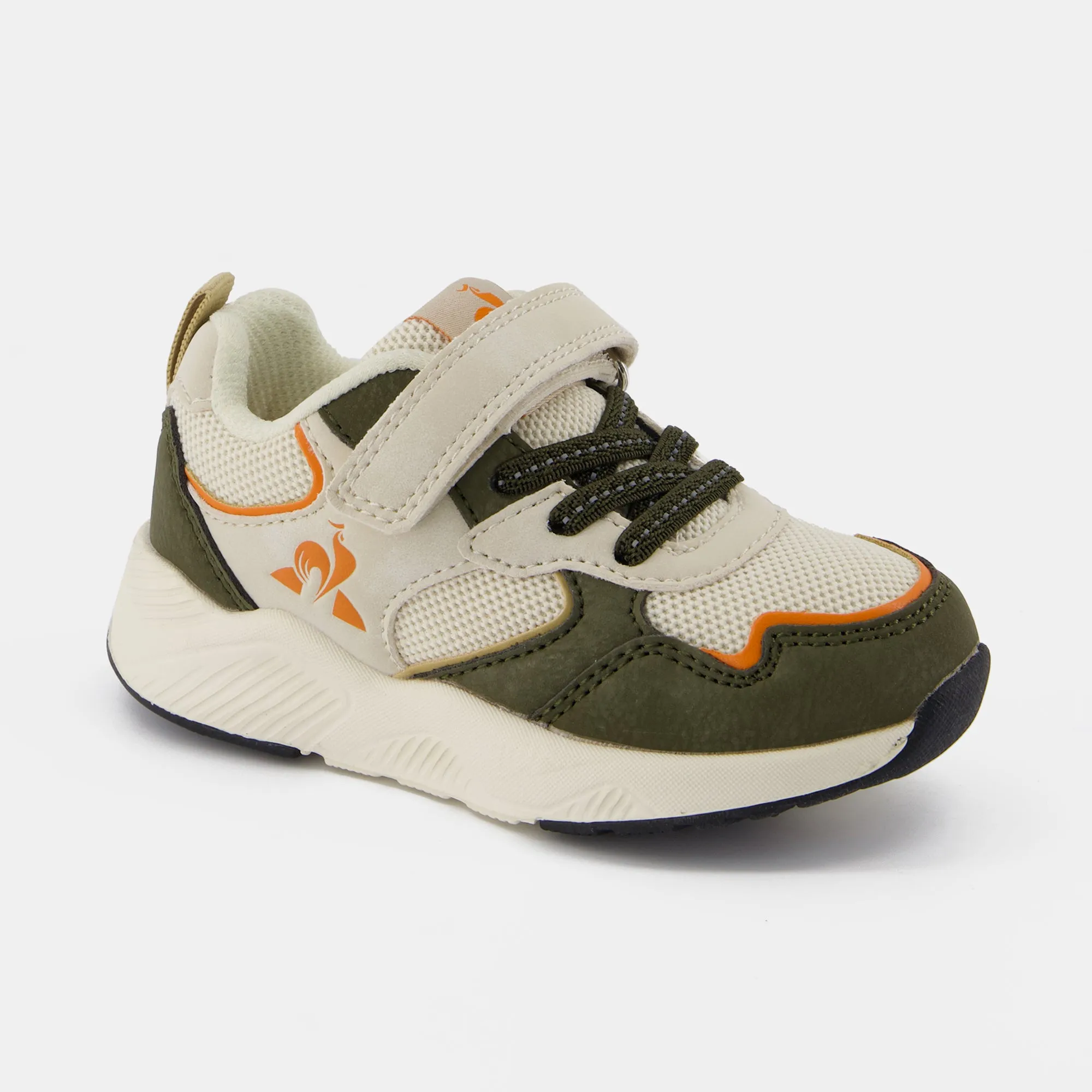 2422747-LCS RUNNER INF optical white/green | Chaussures LCS RUNNER INF Enfant sold by Le Coq Sportif product image thumbnail 2