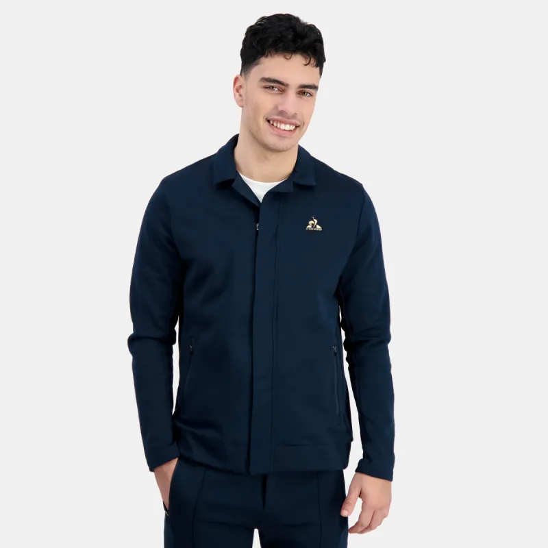 2410456-COQ D'OR Veste N°1 M dark velvet | Sweat zippé Homme sold by Le Coq Sportif