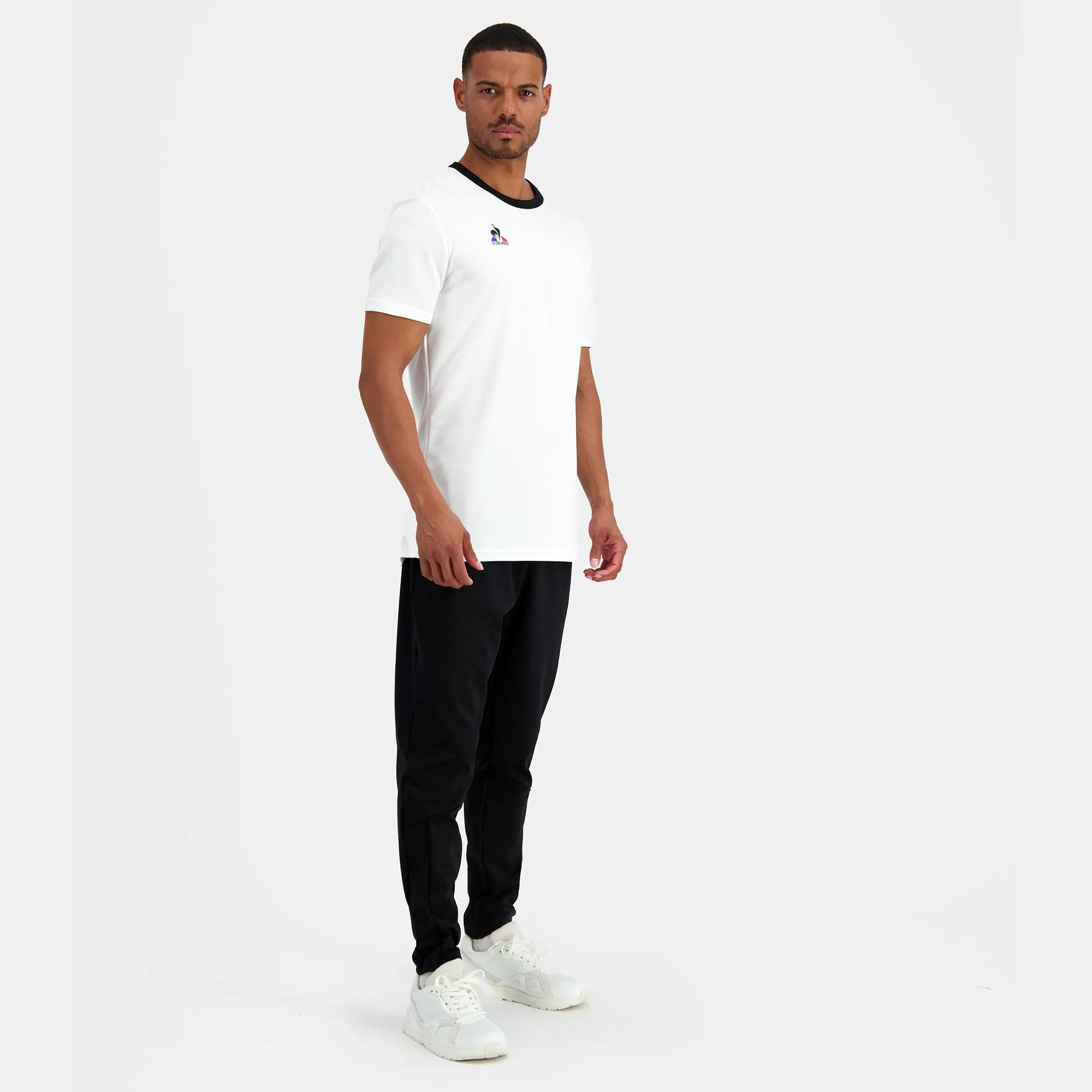 2220022-N°1 TRAINING Tee SS M new optical white | T-shirt Homme sold by Le Coq Sportif product image thumbnail 5