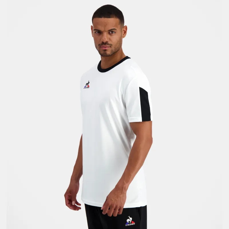 2220022-N°1 TRAINING Tee SS M new optical white | T-shirt Homme made by Le Coq Sportif