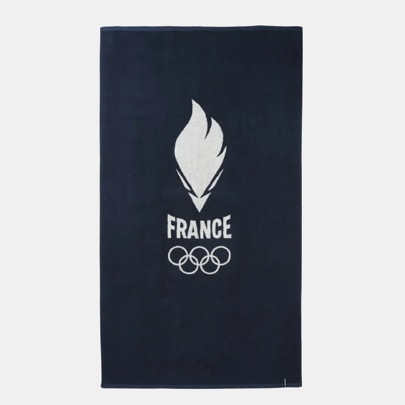 2410114-O TRAINING Serviette N°1 insignia blue/m | Serviette Équipe de France sold by Le Coq Sportif