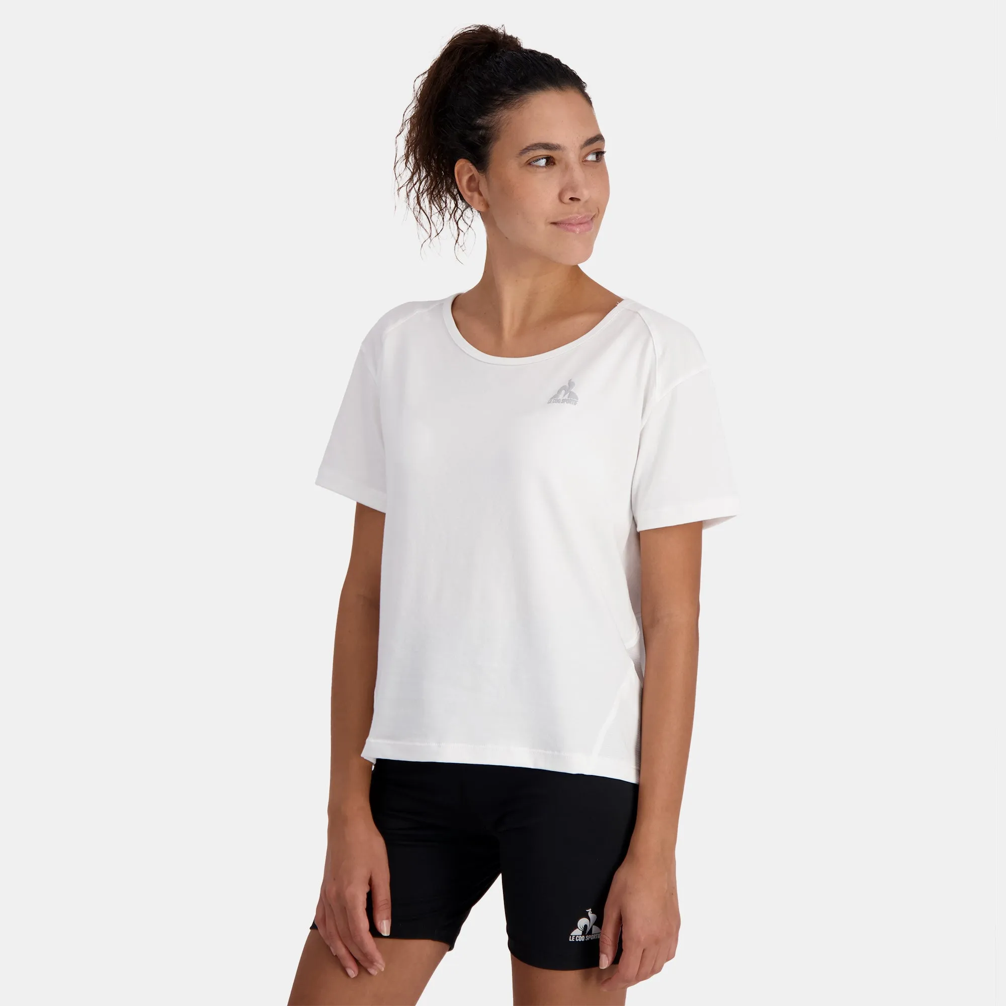 2310659-TRAINING LF Tee SS N°4 W new optical whi | T-shirt Femme sold by Le Coq Sportif