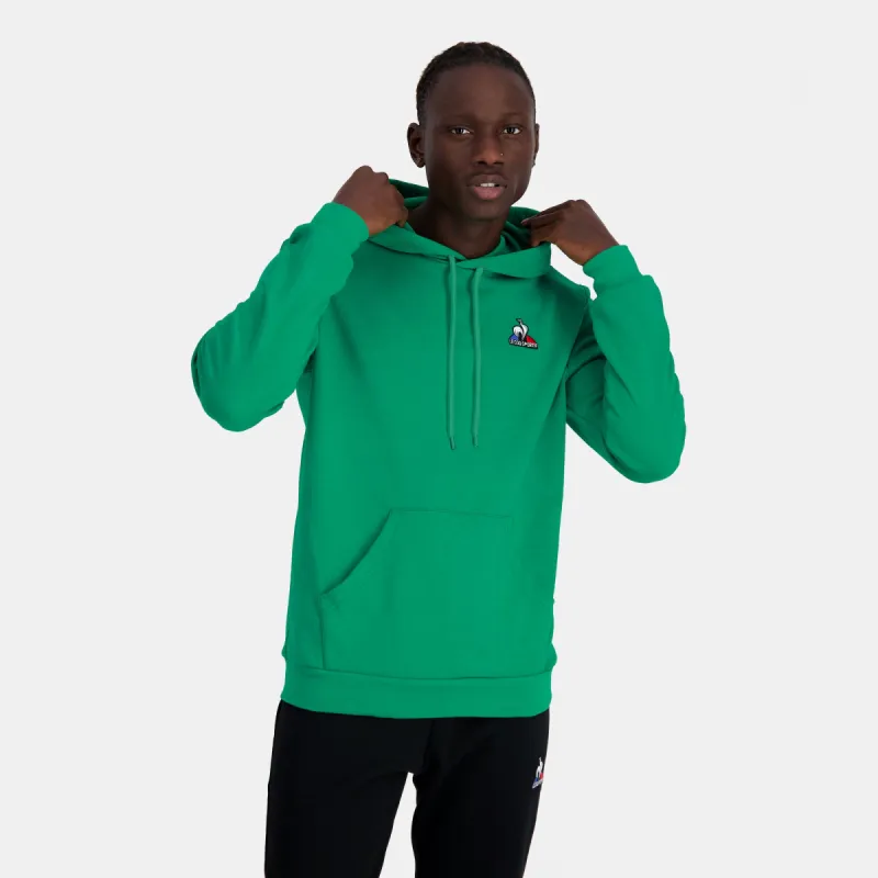 2410190-ESS Hoody N°2 M vert forez | Sweat à capuche Homme sold by Le Coq Sportif