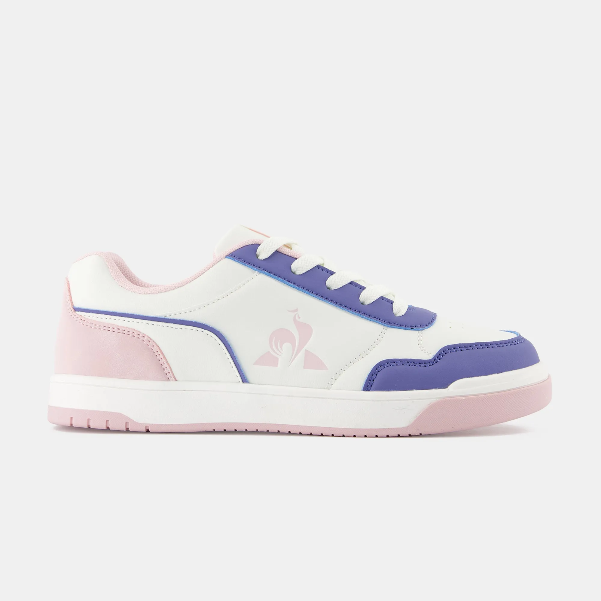 2422698-LCS COURT BREAKER GIRL GS optical white/ | Chaussures roses COURT BREAKER ado sold by Le Coq Sportif