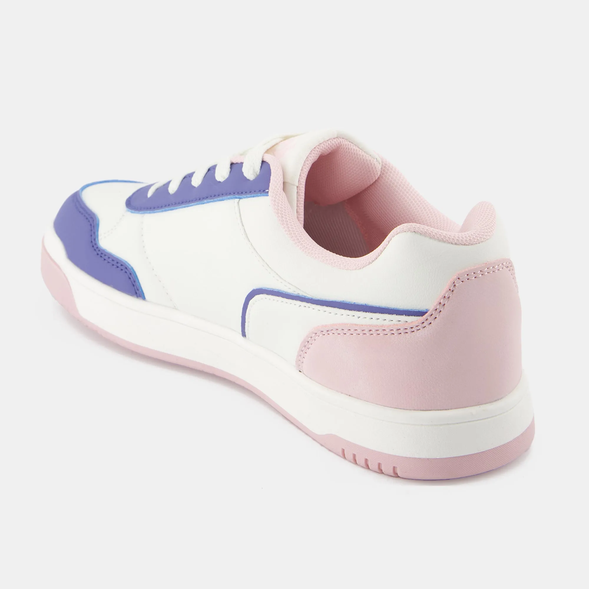 2422698-LCS COURT BREAKER GIRL GS optical white/ | Chaussures roses COURT BREAKER ado sold by Le Coq Sportif product image thumbnail 3