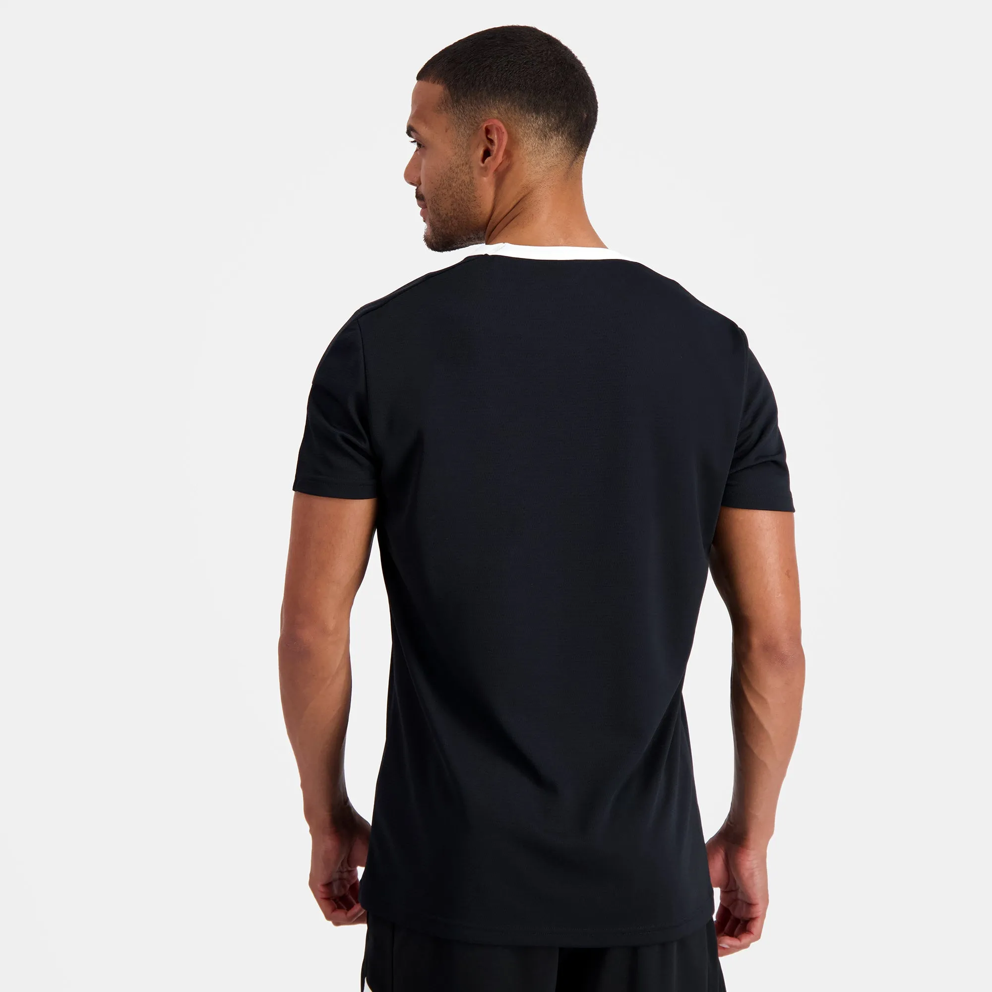 2220019-N°1 TRAINING Tee SS M black | T-shirt Homme sold by Le Coq Sportif product image thumbnail 4
