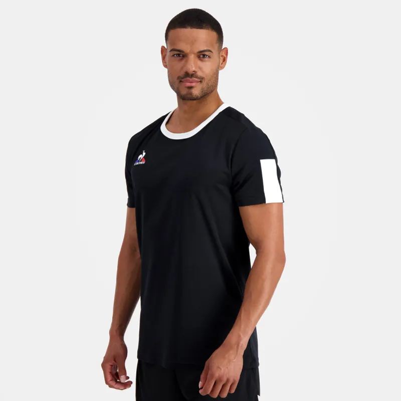 2220019-N°1 TRAINING Tee SS M black | T-shirt Homme sold by Le Coq Sportif