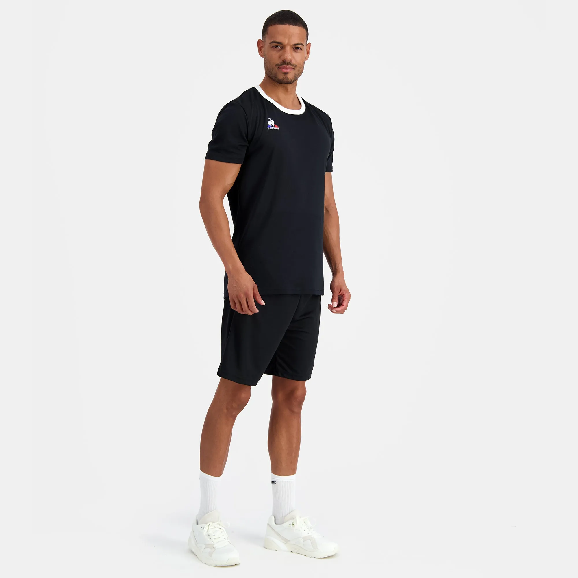 2220019-N°1 TRAINING Tee SS M black | T-shirt Homme sold by Le Coq Sportif product image thumbnail 5