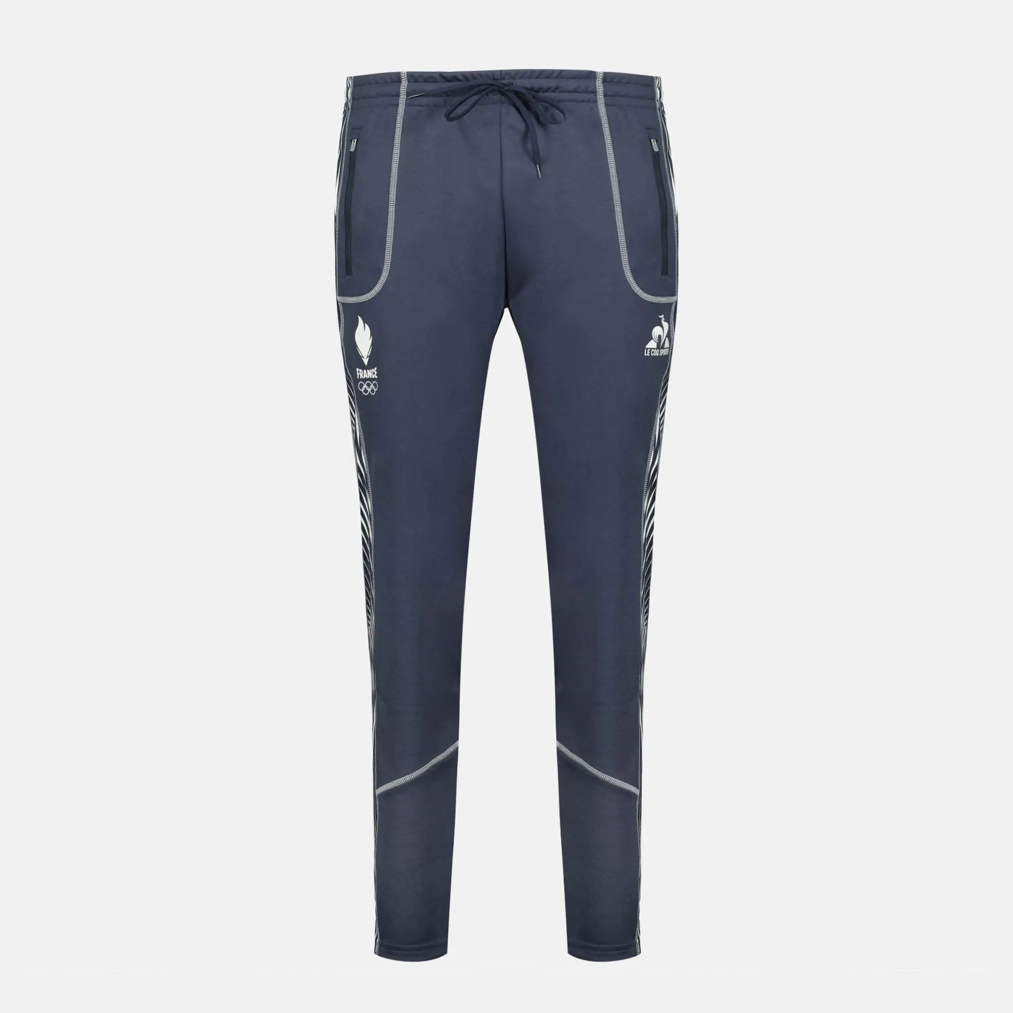2410141-O TRAINING Pant N°2 M insignia blue | Pantalon Équipe de France Homme sold by Le Coq Sportif product image thumbnail 4