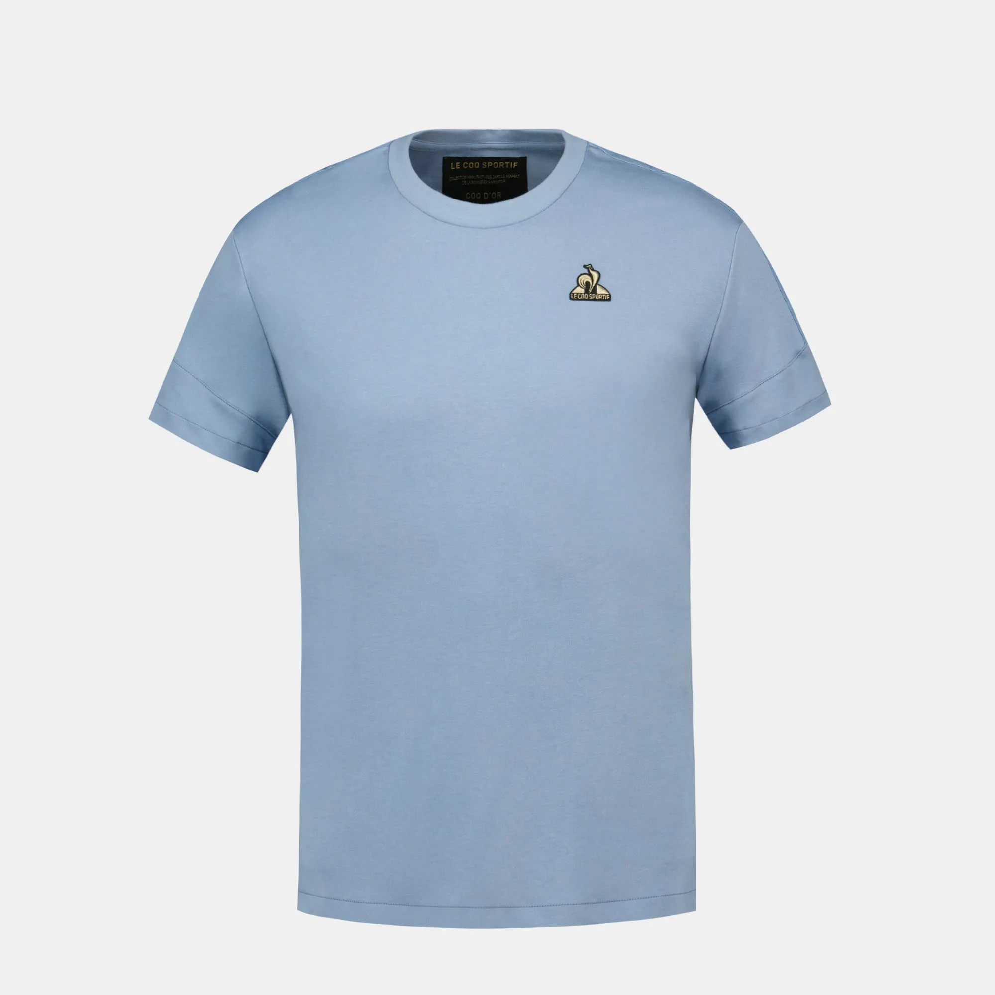 2423021-COQ D'OR Tee SS N°2 M faded denim | T-shirt Homme sold by Le Coq Sportif product image thumbnail 2