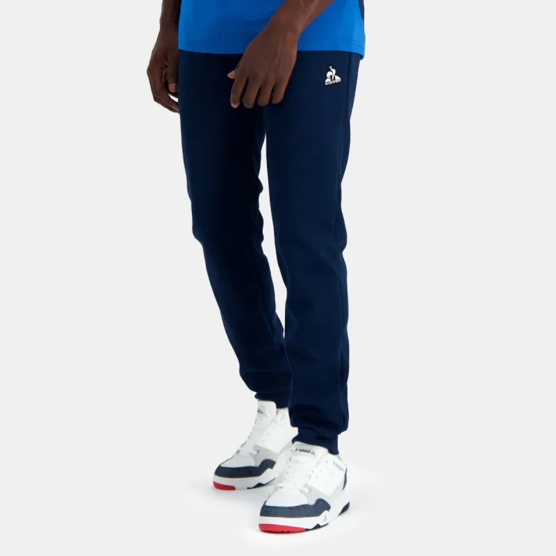 2410219-SAISON 1 Pant Slim N°1 M bleu nuit | Pantalon Unisexe sold by Le Coq Sportif