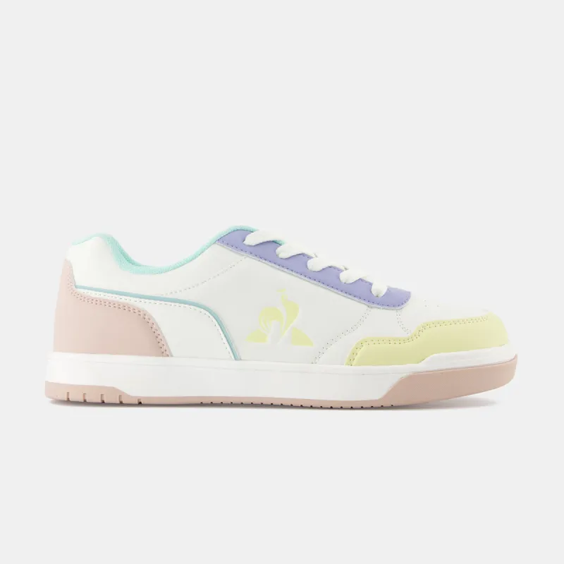 2422696-LCS COURT BREAKER GIRL GS optical white/ | Chaussures COURT BREAKER multicolore ado sold by Le Coq Sportif