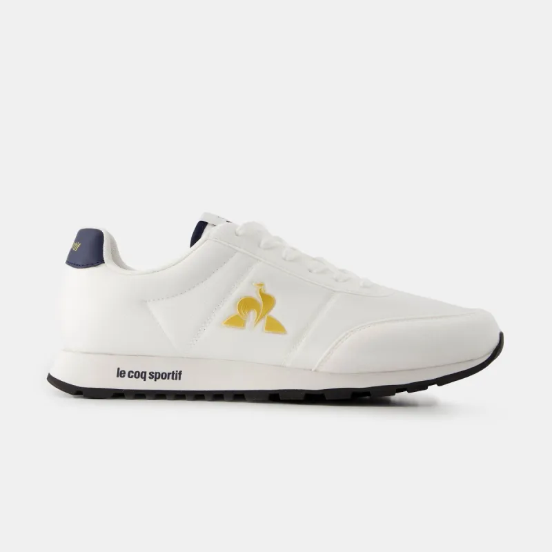 2410499-RACERONE_2 optical white/ gold | Chaussures RACERONE_2 Unisexe sold by Le Coq Sportif