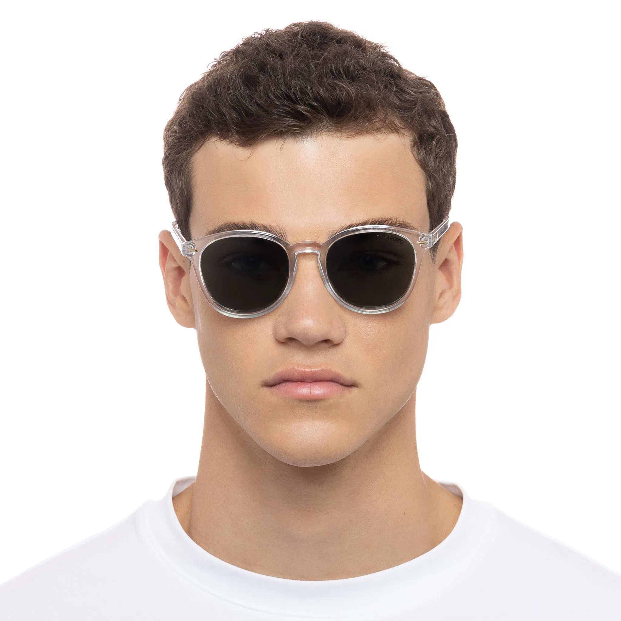 BANDWAGON | CRYSTAL CLEAR POLARIZED sold by Le Specs product image thumbnail 4