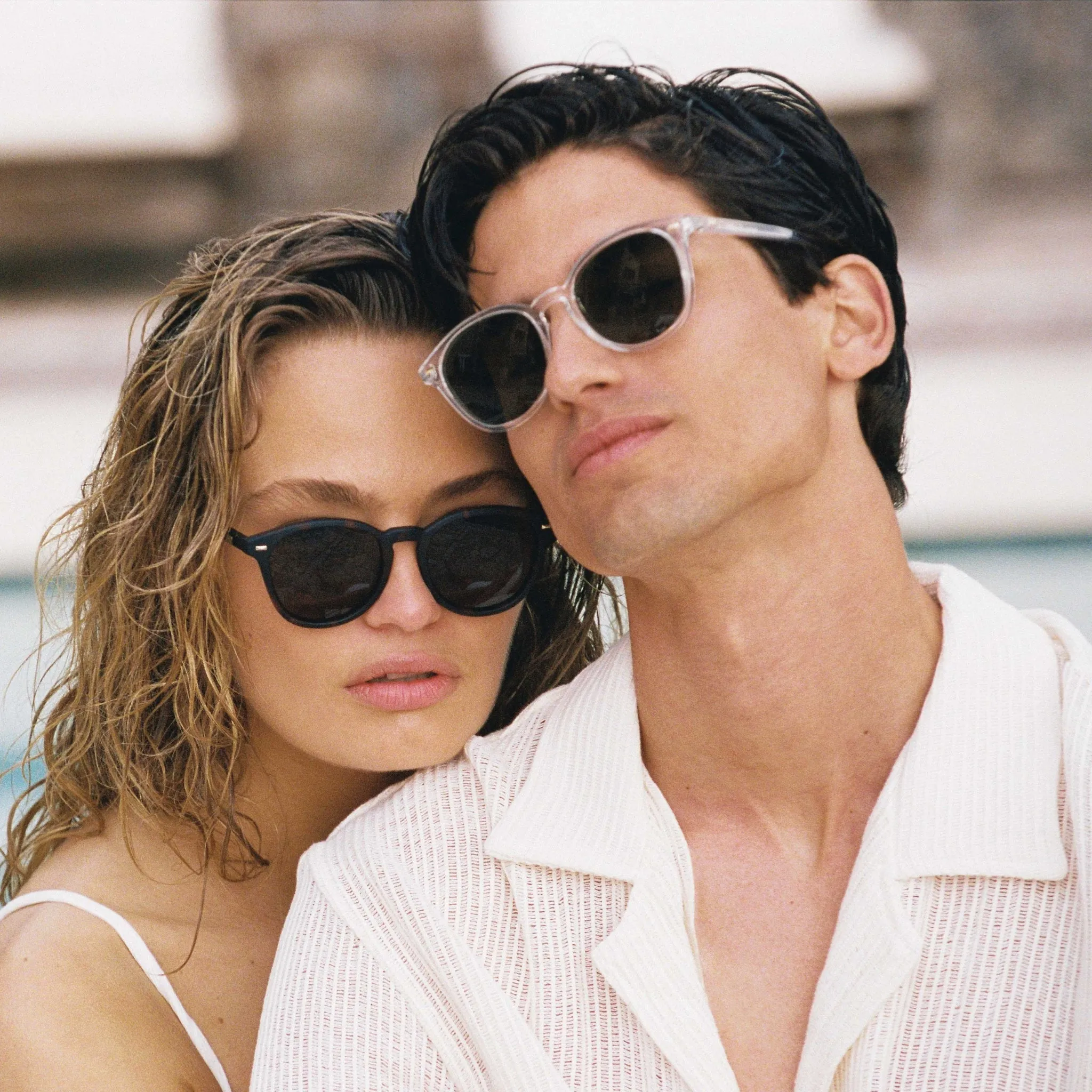 BANDWAGON | CRYSTAL CLEAR POLARIZED sold by Le Specs product image thumbnail 2