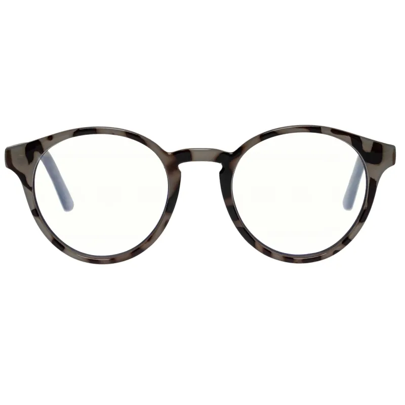 WHIRLWIND | BLUE LIGHT COAL TORT GLASSES sold by Le Specs