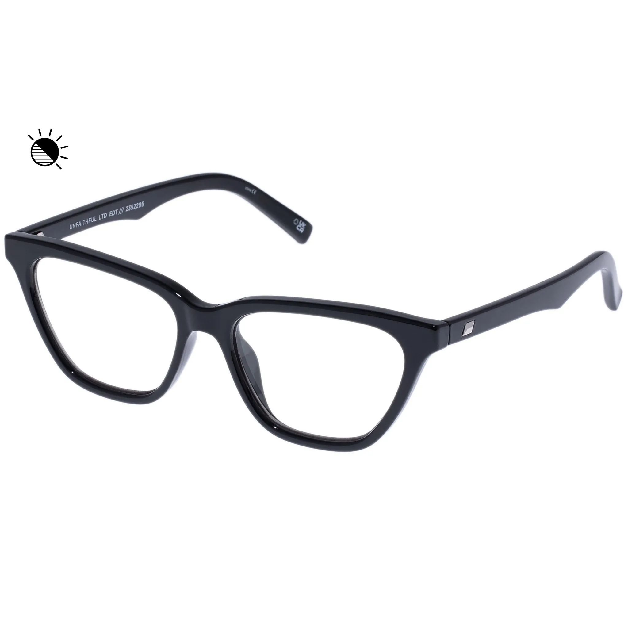 UNFAITHFUL TRANSITION LENSES | BLACK sold by Le Specs product image thumbnail 4