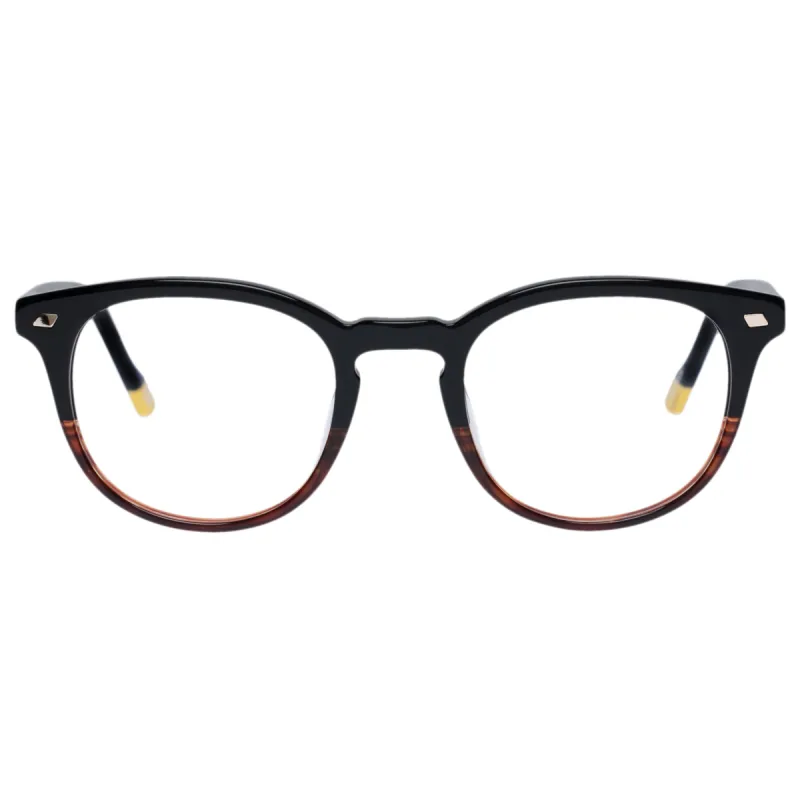 LA PLAY 48 | BLACK HORN SPLICE OPTICAL sold by Le Specs