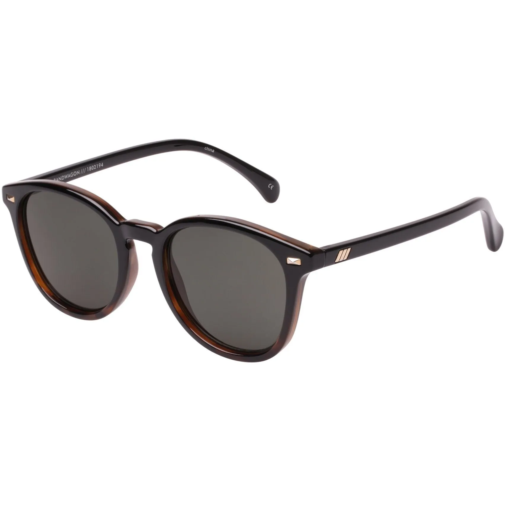 BANDWAGON | BLACK TORT KHAKI MONO sold by Le Specs product image thumbnail 3