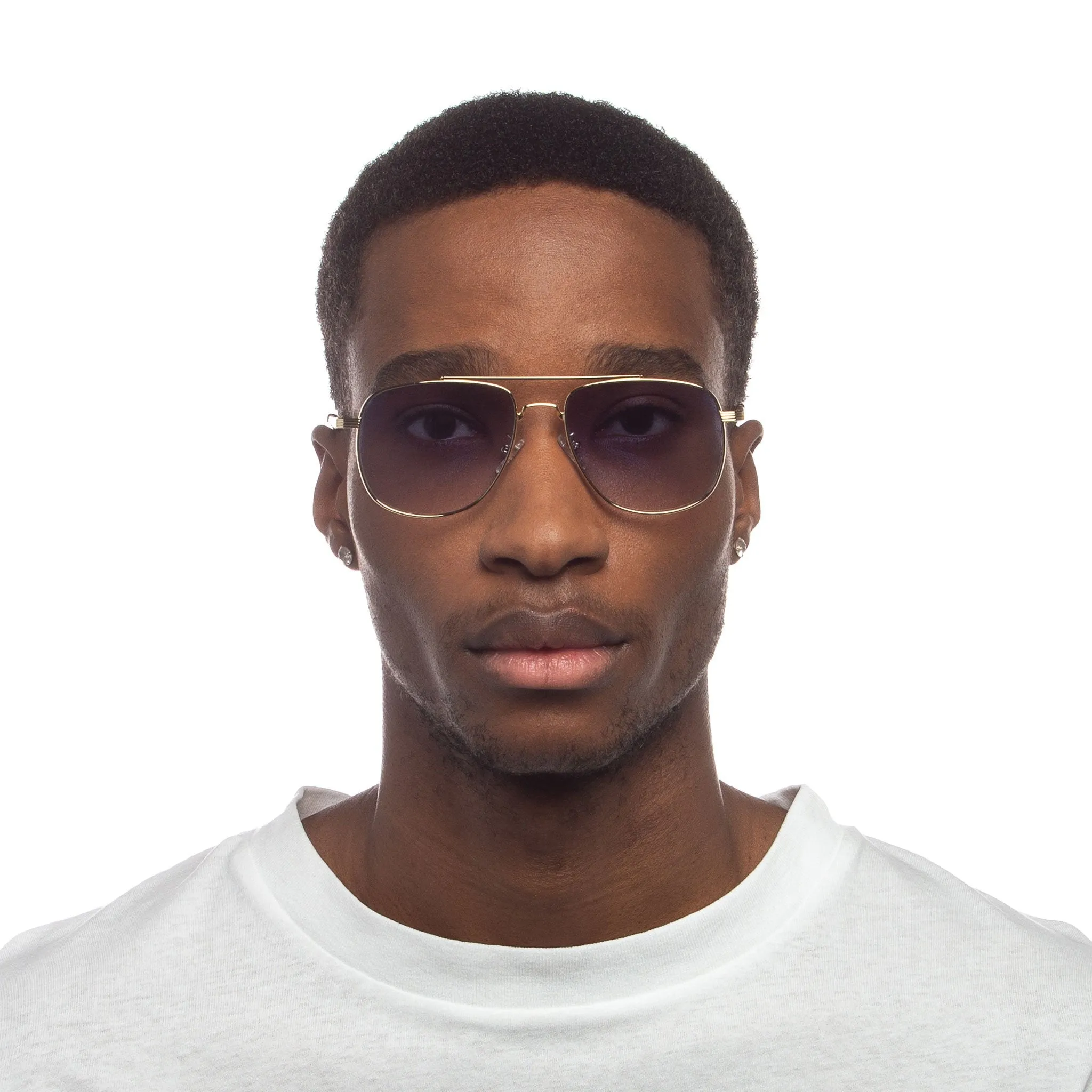 THE CHARMER | BRIGHT GOLD BLUE GRAD sold by Le Specs product image thumbnail 3