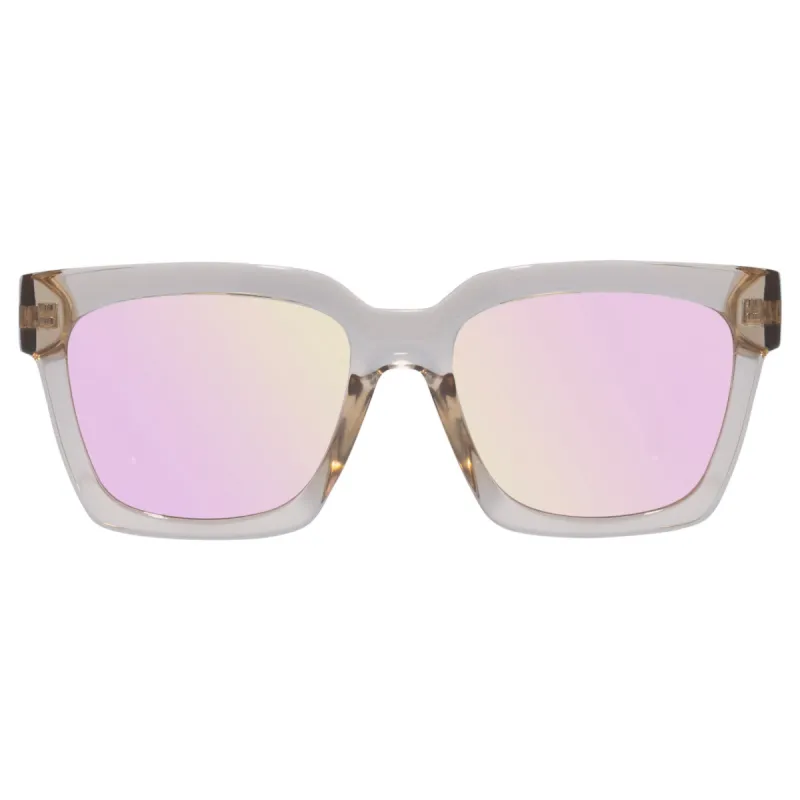 WEEKEND RIOT | SAND PEACH MIRROR sold by Le Specs