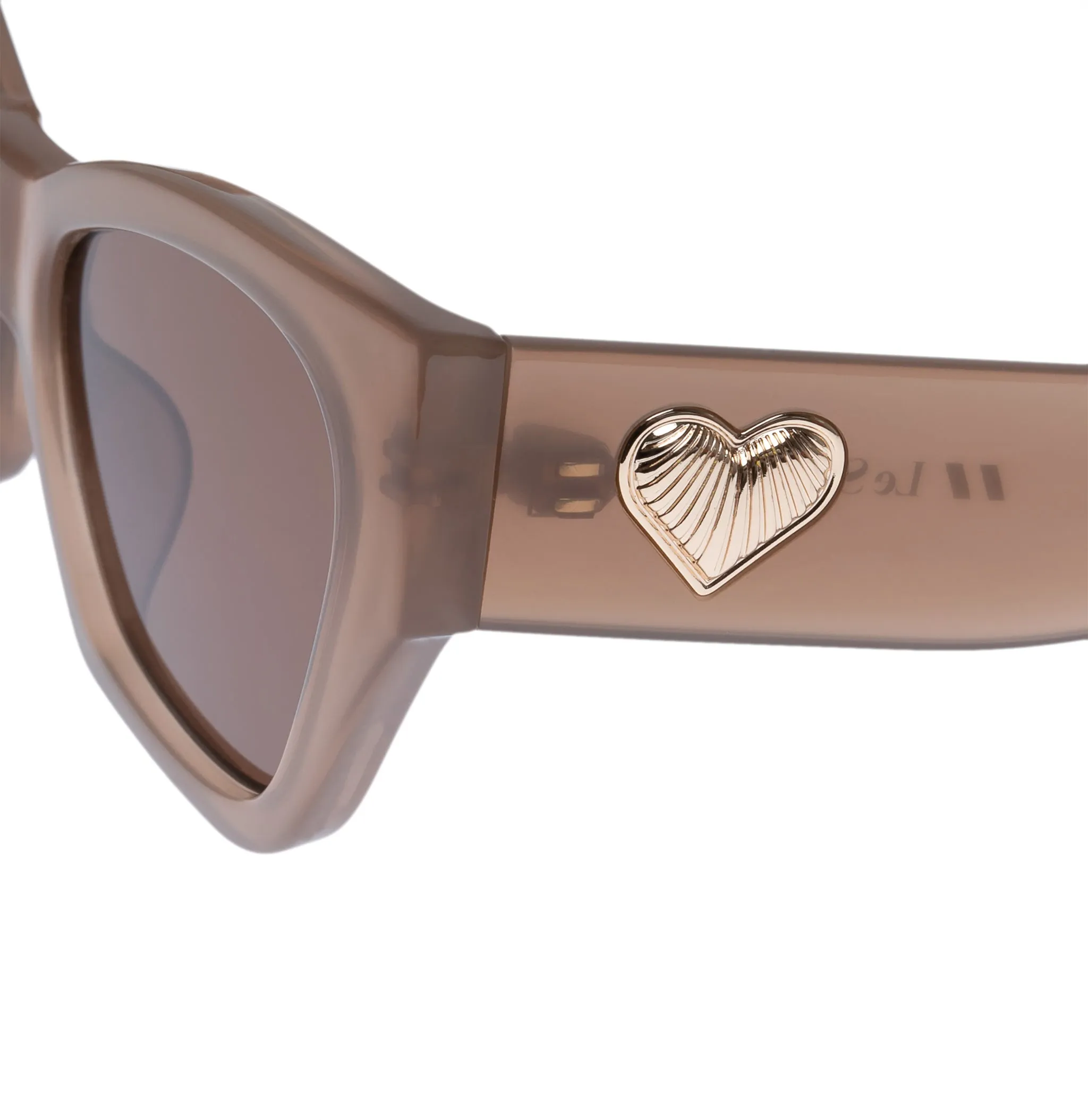 VENUS RIDGE HEART | TAUPE sold by Le Specs product image thumbnail 4