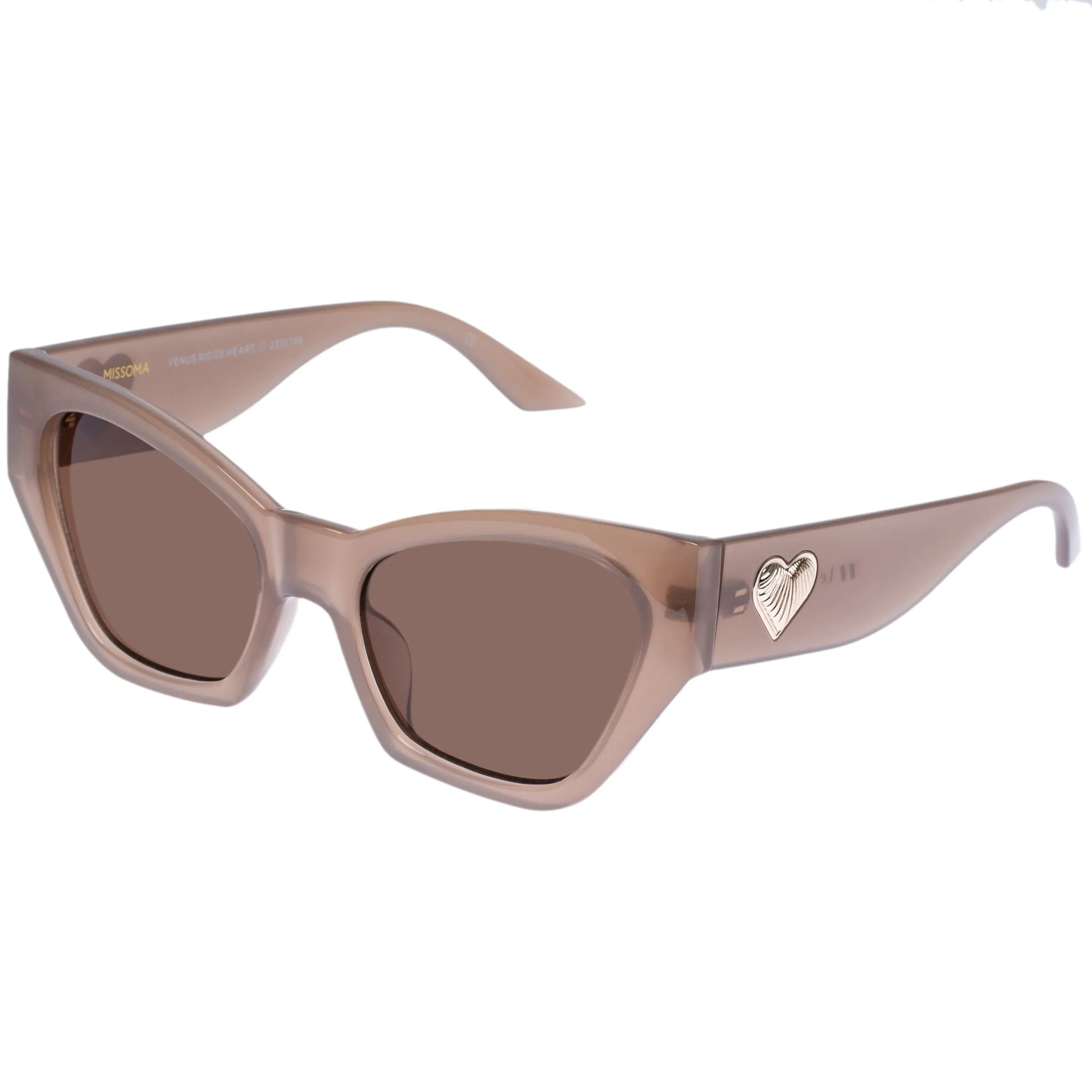 VENUS RIDGE HEART | TAUPE sold by Le Specs product image thumbnail 3