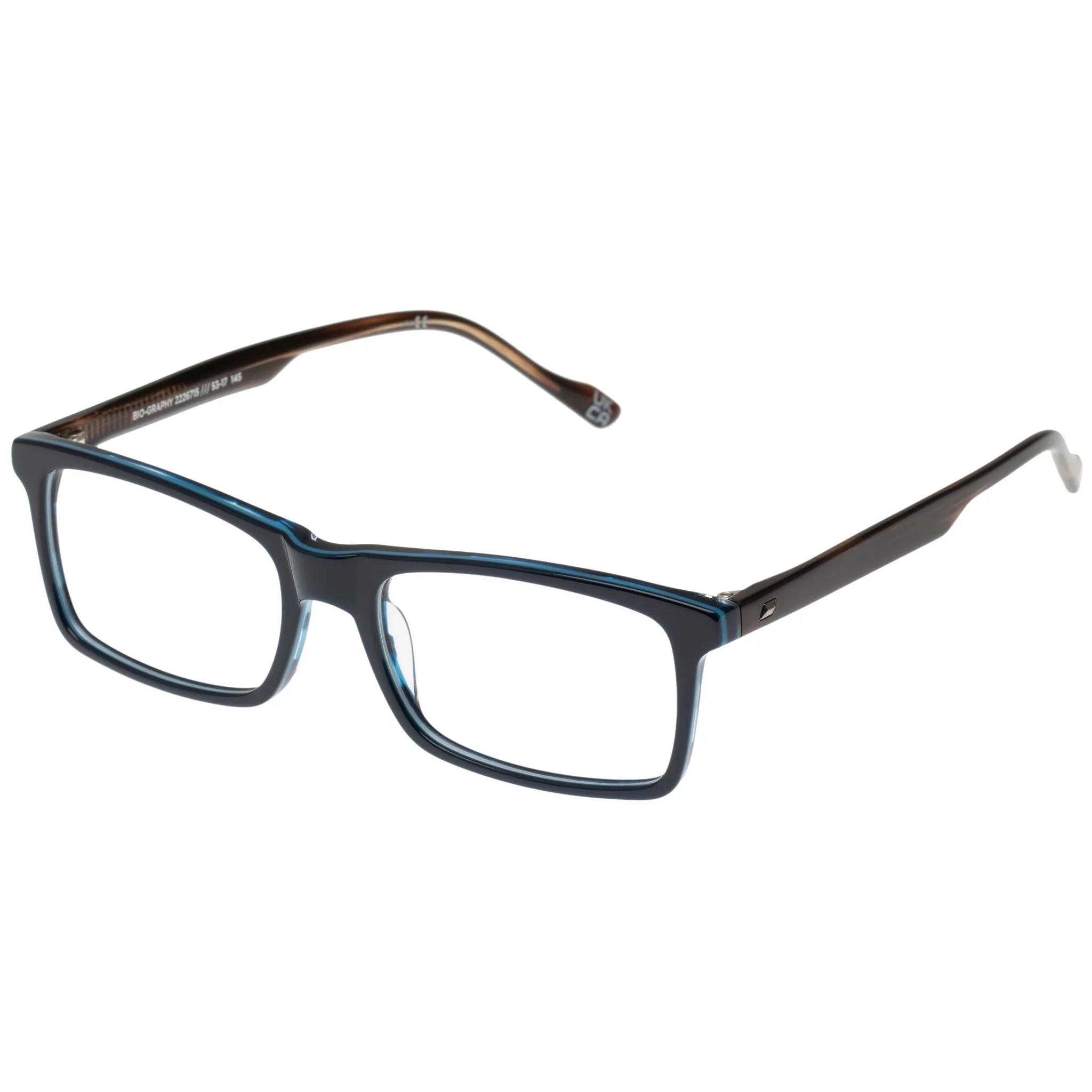 BIO-GRAPHY | NAVY BROWN HORN OPTICAL sold by Le Specs product image thumbnail 2