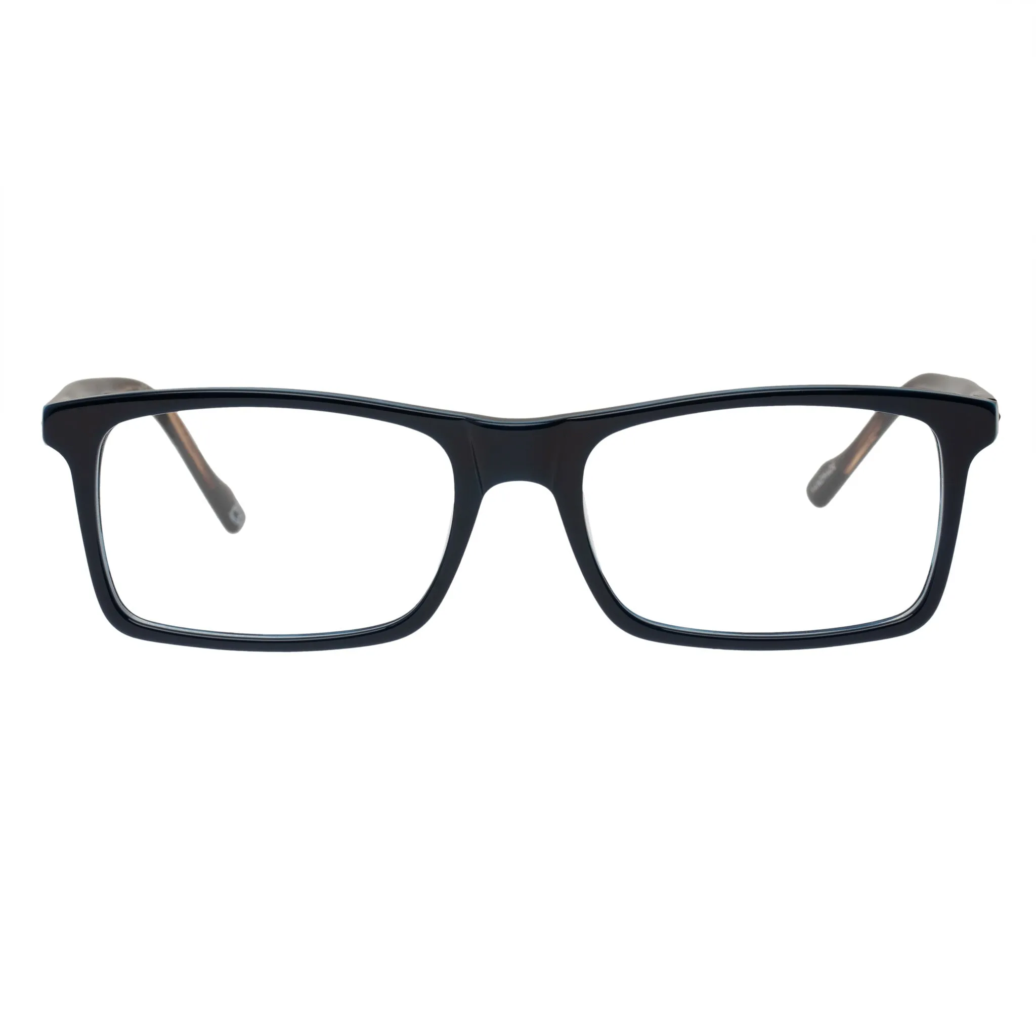 BIO-GRAPHY | NAVY BROWN HORN OPTICAL sold by Le Specs
