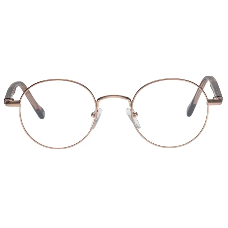 SPOTLIGHT | BRUSHED ROSE GOLD OPTICAL sold by Le Specs