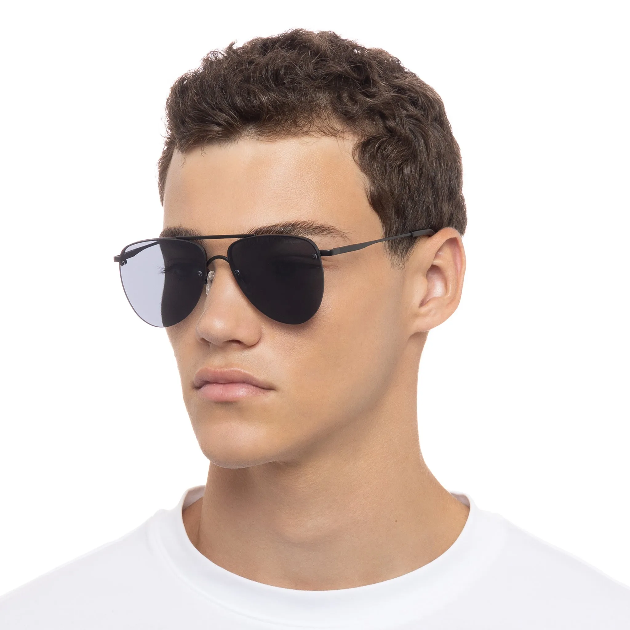 THE PRINCE | MATTE BLACK SMOKE MONO sold by Le Specs product image thumbnail 5