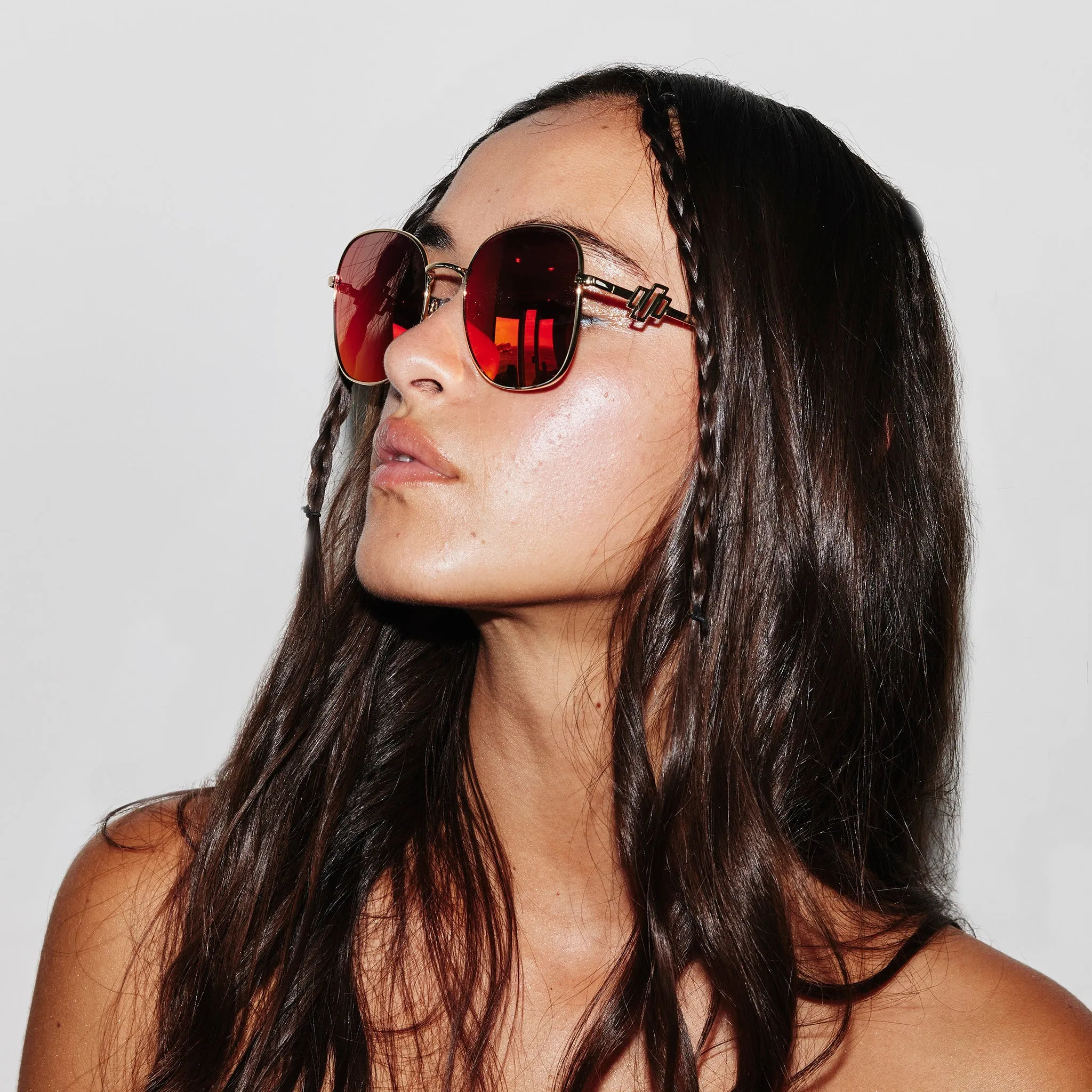 METAMORPHOSIS | BRIGHT GOLD SUNSET MIRROR sold by Le Specs product image thumbnail 2