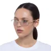 SLINKY | BRIGHT GOLD CLEAR TINT FLASH MIRROR sold by Le Specs