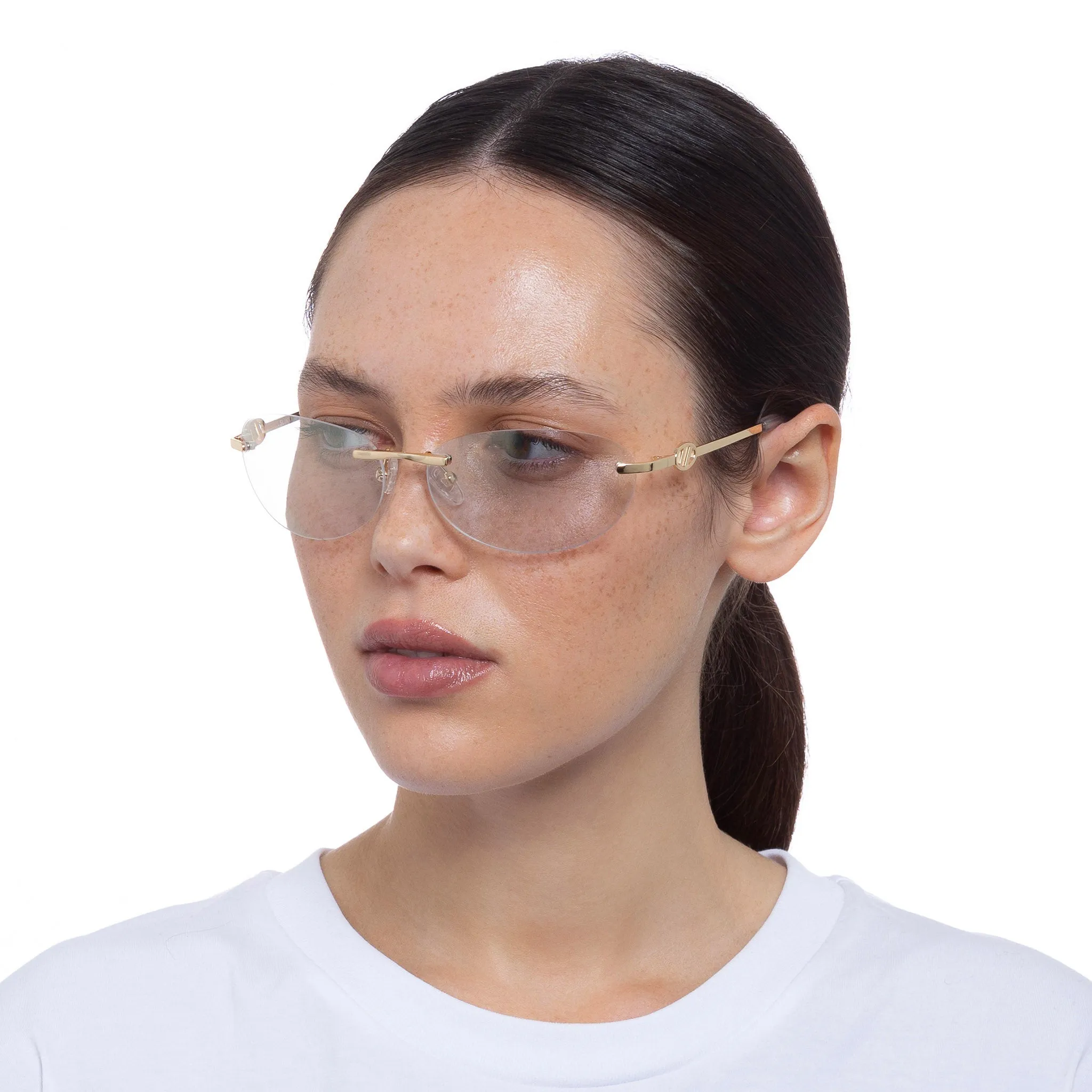 SLINKY | BRIGHT GOLD CLEAR TINT FLASH MIRROR sold by Le Specs product image thumbnail 5