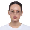 SLINKY | BRIGHT GOLD CLEAR TINT FLASH MIRROR sold by Le Specs