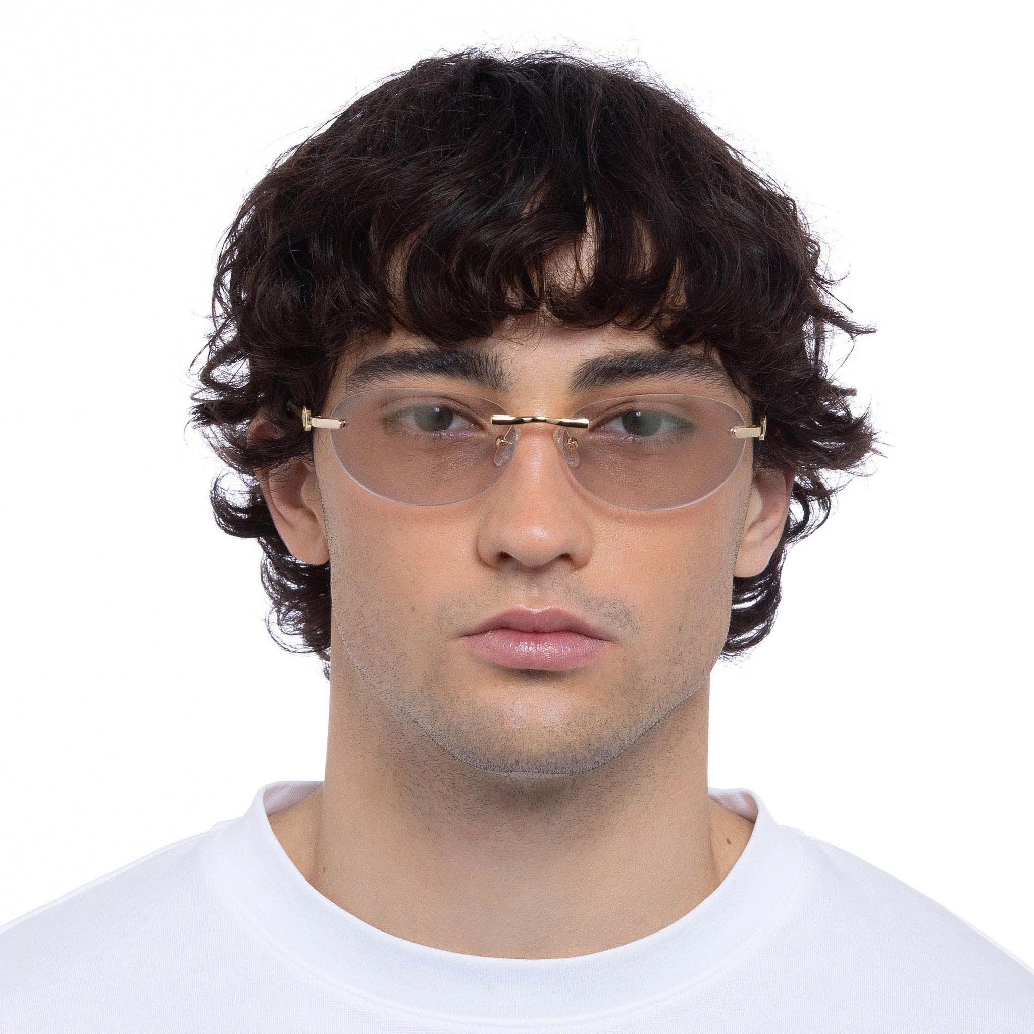 SLINKY | BRIGHT GOLD CLEAR TINT FLASH MIRROR sold by Le Specs product image thumbnail 4