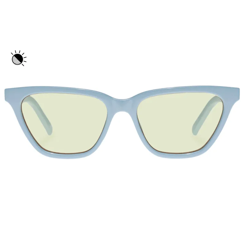 UNFAITHFUL | METALLIC POWDER BLUE sold by Le Specs