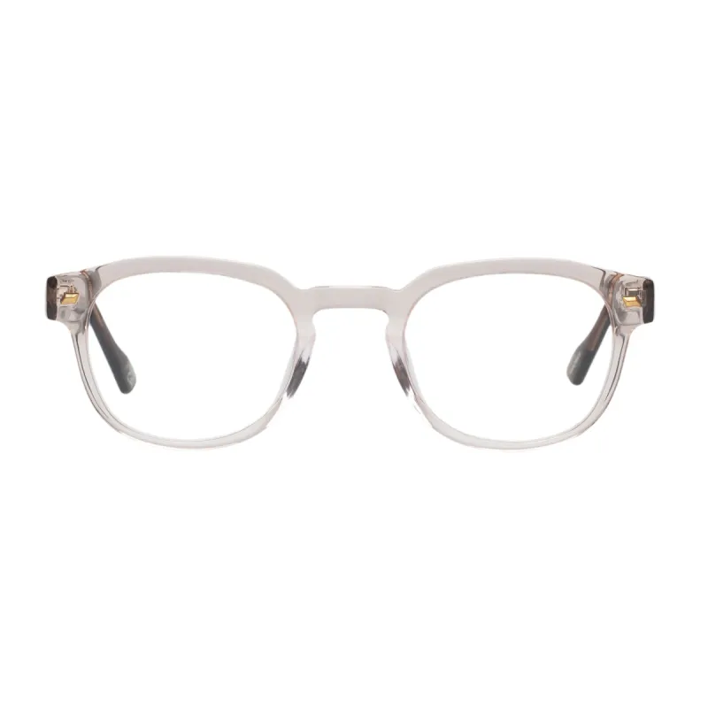 RUDIMENTRY | SAND SCRATCHED WOODGRAIN OPTICAL sold by Le Specs