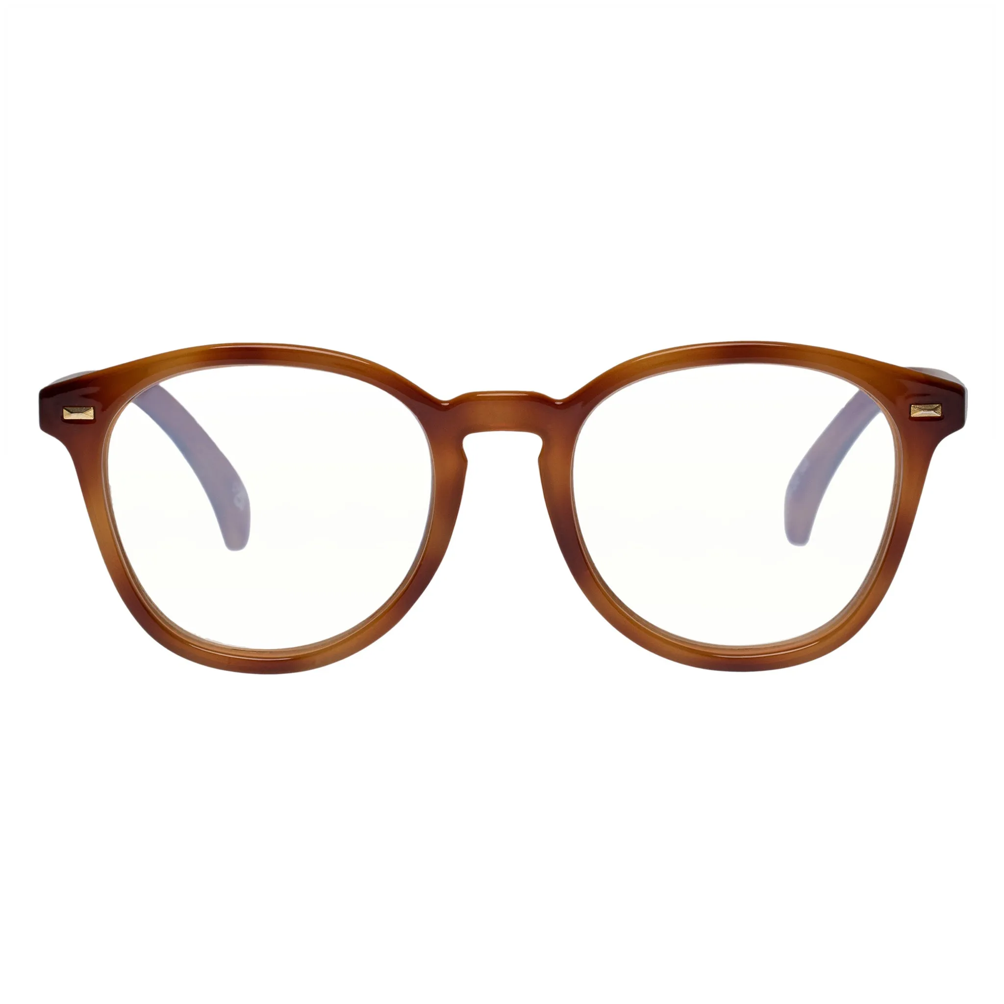 BANDWAGON | BLUE LIGHT VINTAGE TORT GLASSES sold by Le Specs