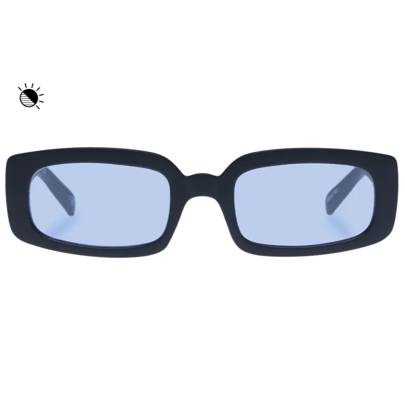 DYNAMITE | MATTE BLACK BLUE PHOTOCHROMIC sold by Le Specs