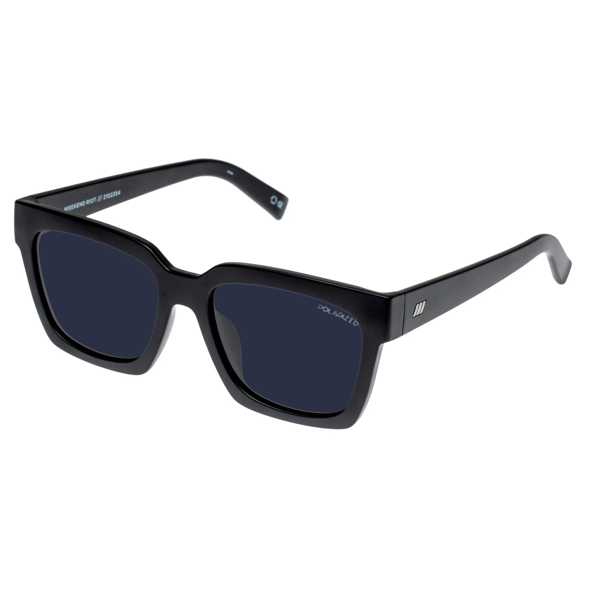 WEEKEND RIOT | MATTE BLACK POLARIZED sold by Le Specs product image thumbnail 3